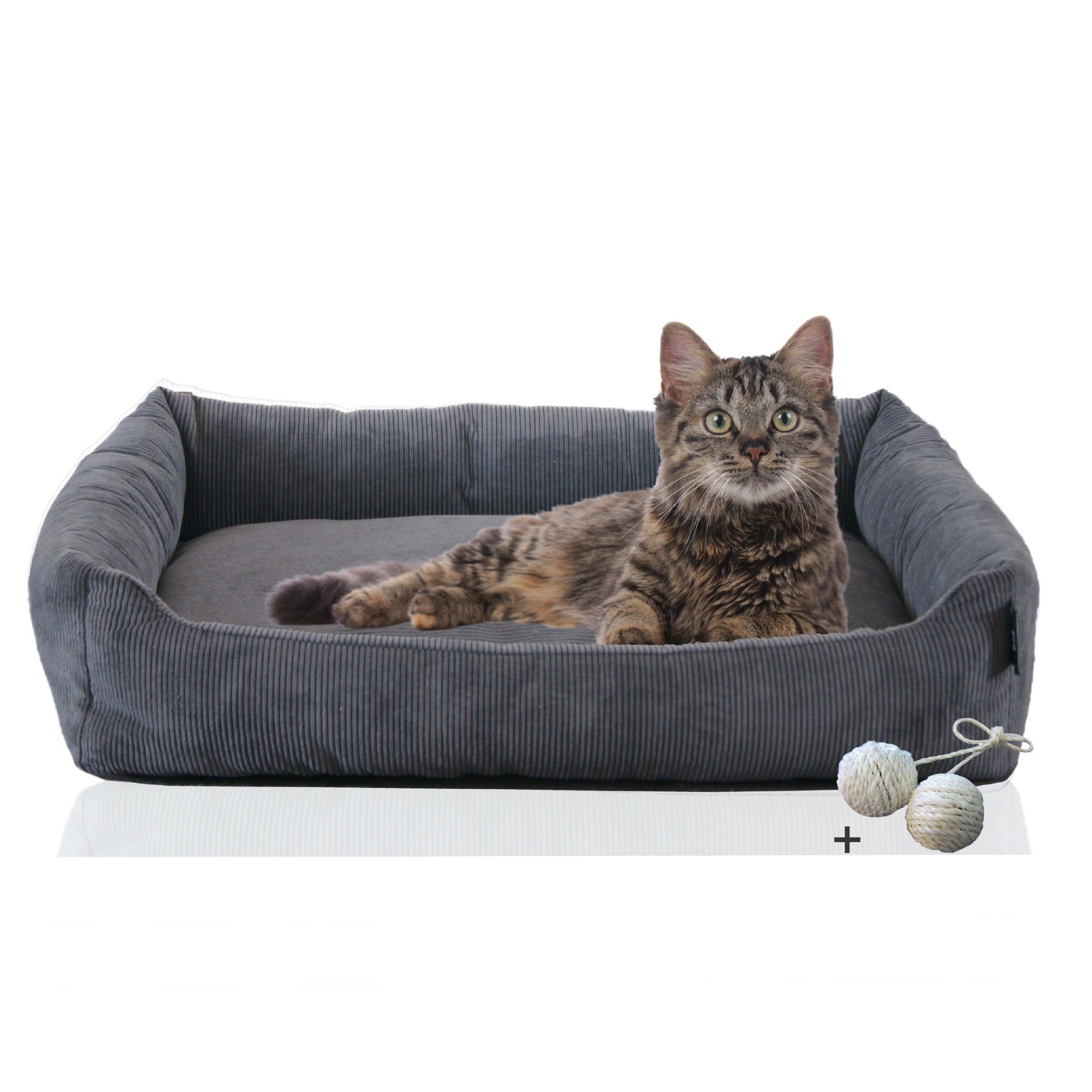 Rohrschneider Tierbett Katzenbett mit Kissen aus günstig online kaufen