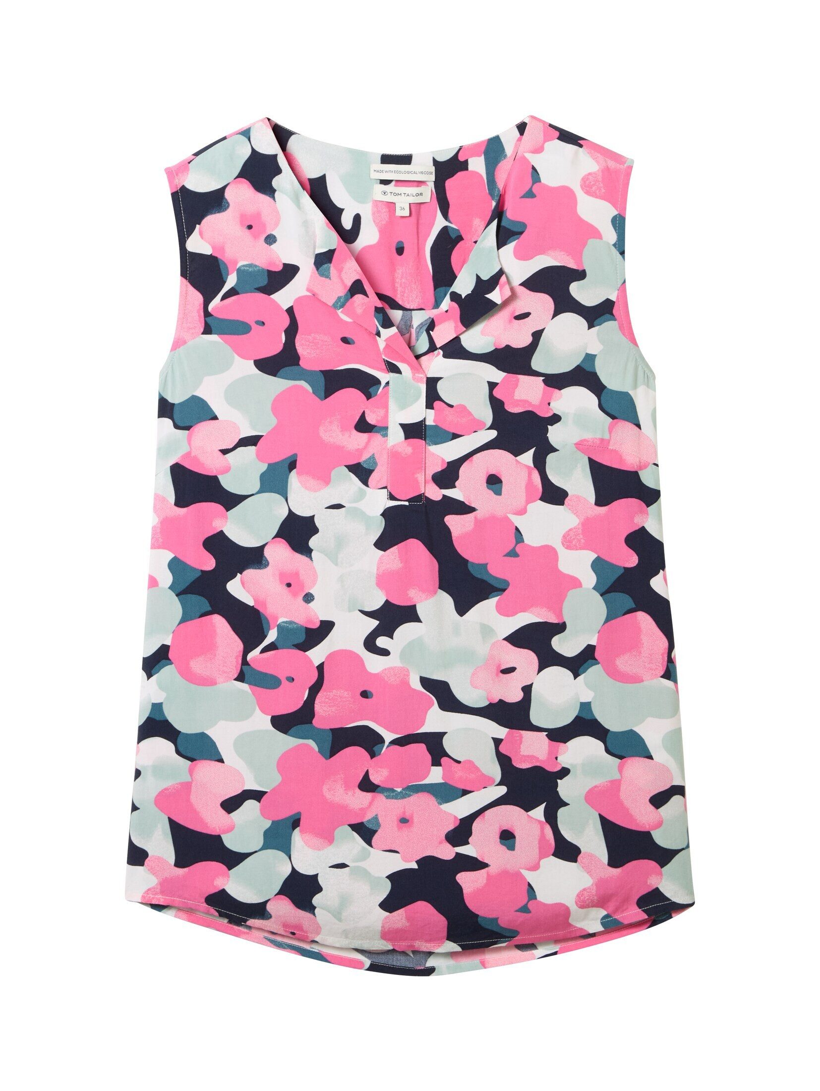 TOM TAILOR Blusentop Bluse aus Viskose günstig online kaufen