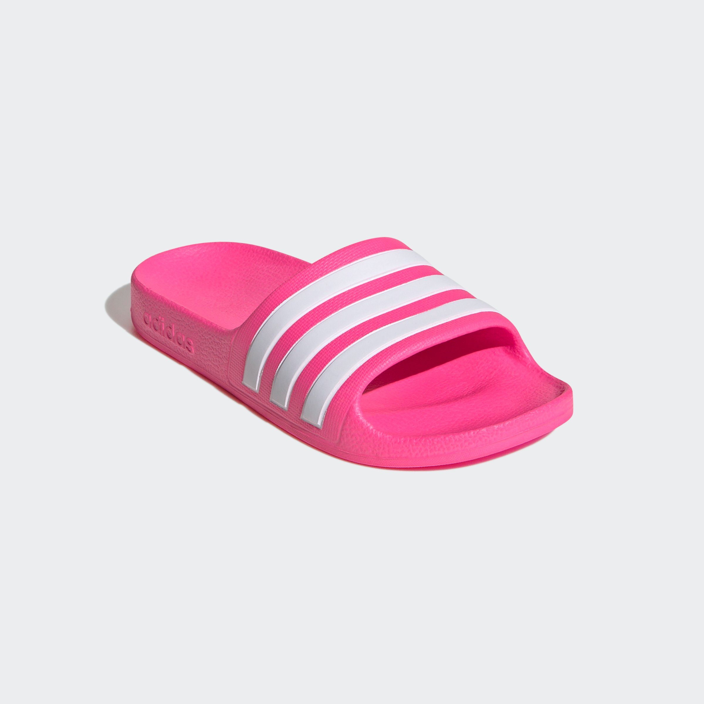 adidas Sportswear AQUA ADILETTE Badesandale Lucid Pink / Cloud White / Lucid Pink