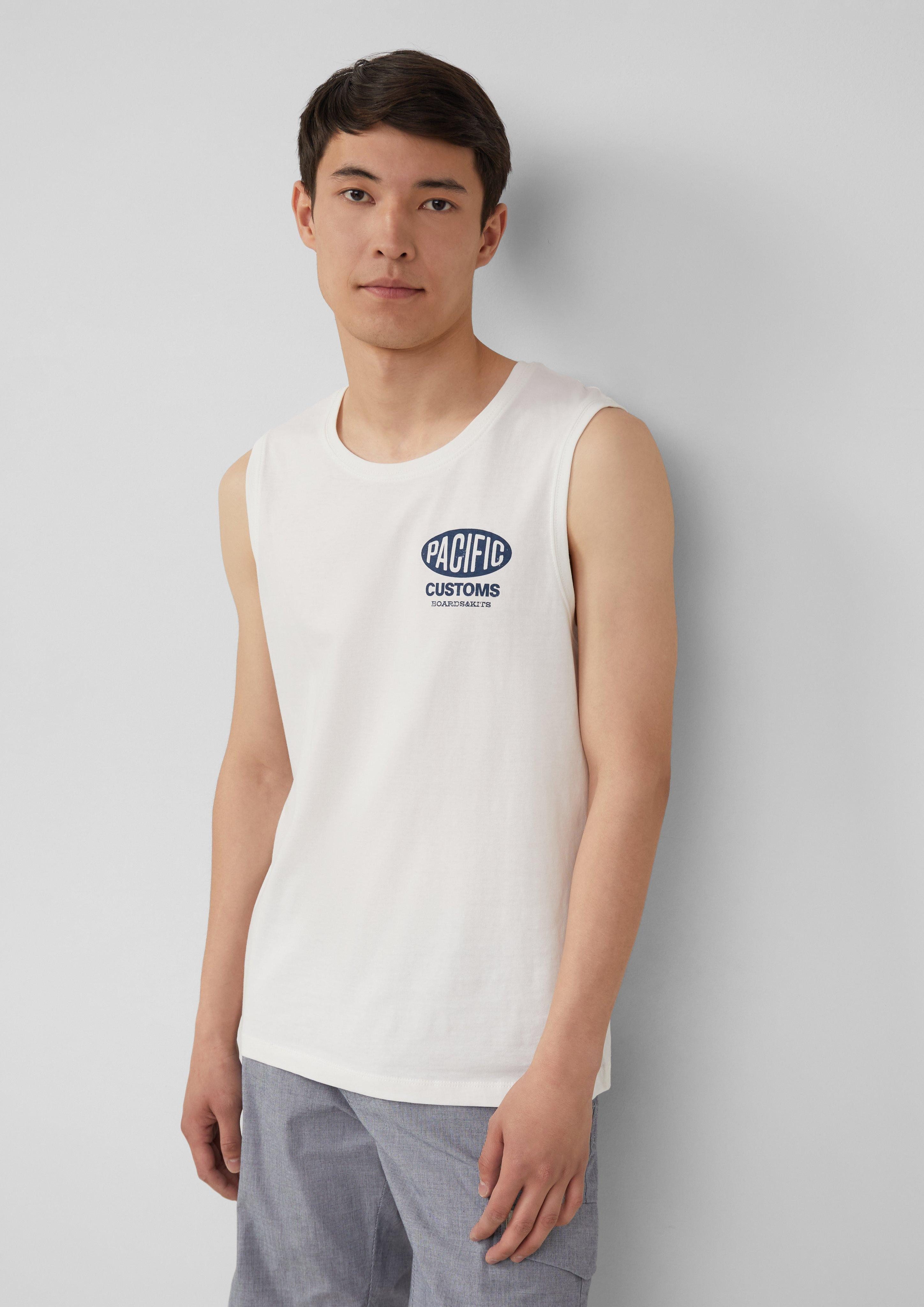 s.Oliver Shirttop Tanktop aus Baumwollle mit günstig online kaufen