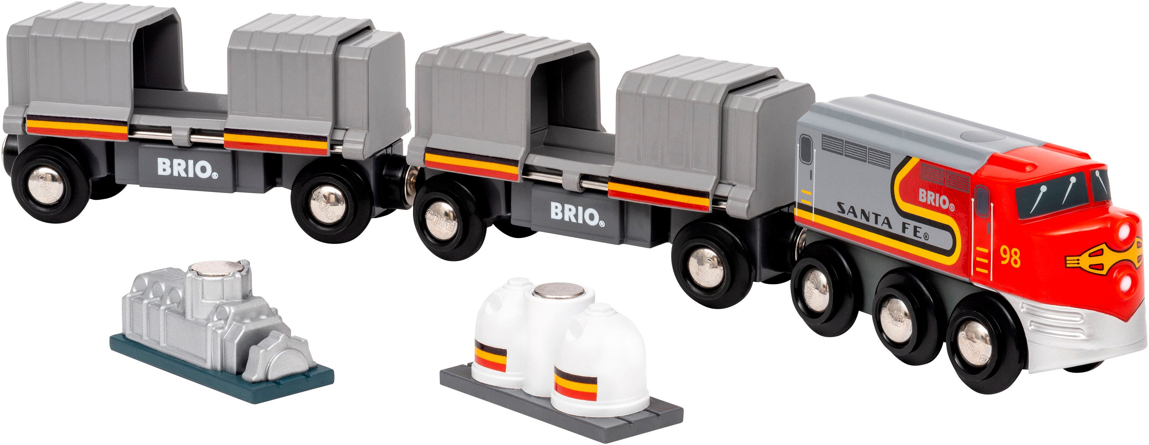 BRIO® Spielzeug-Eisenbahn BRIO® WORLD, Santa Fe Zug, FSC® - schützt Wald günstig online kaufen