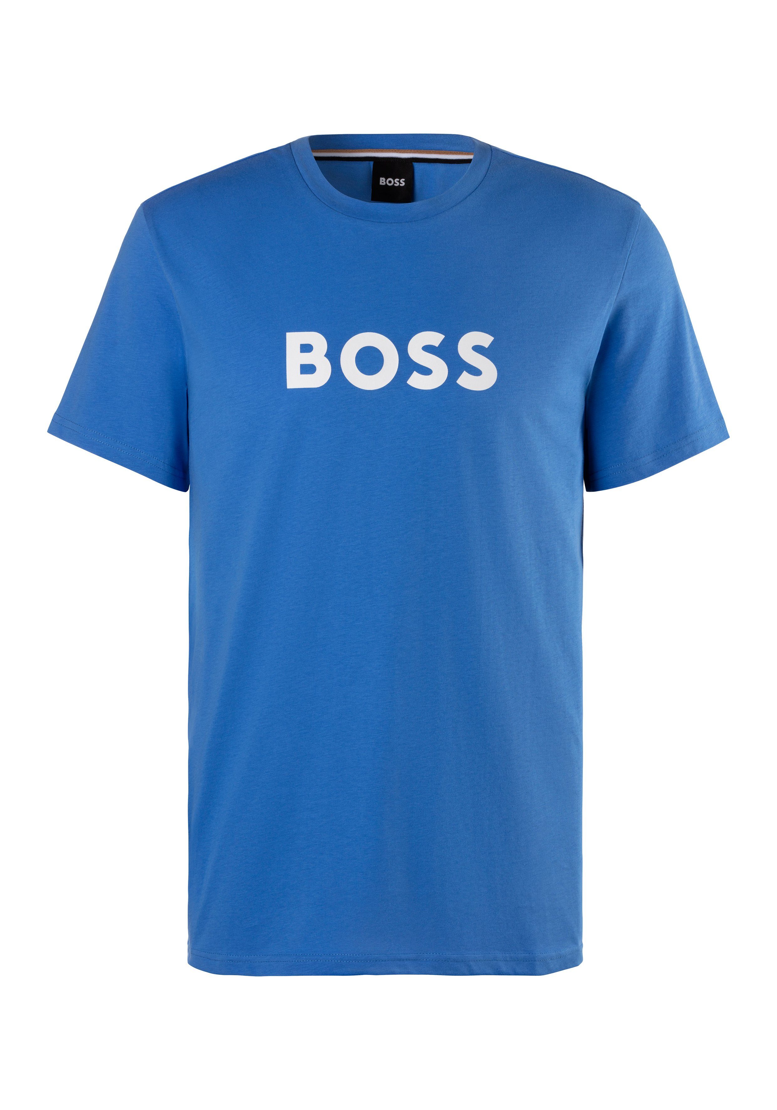T-Shirt BOSS Blau