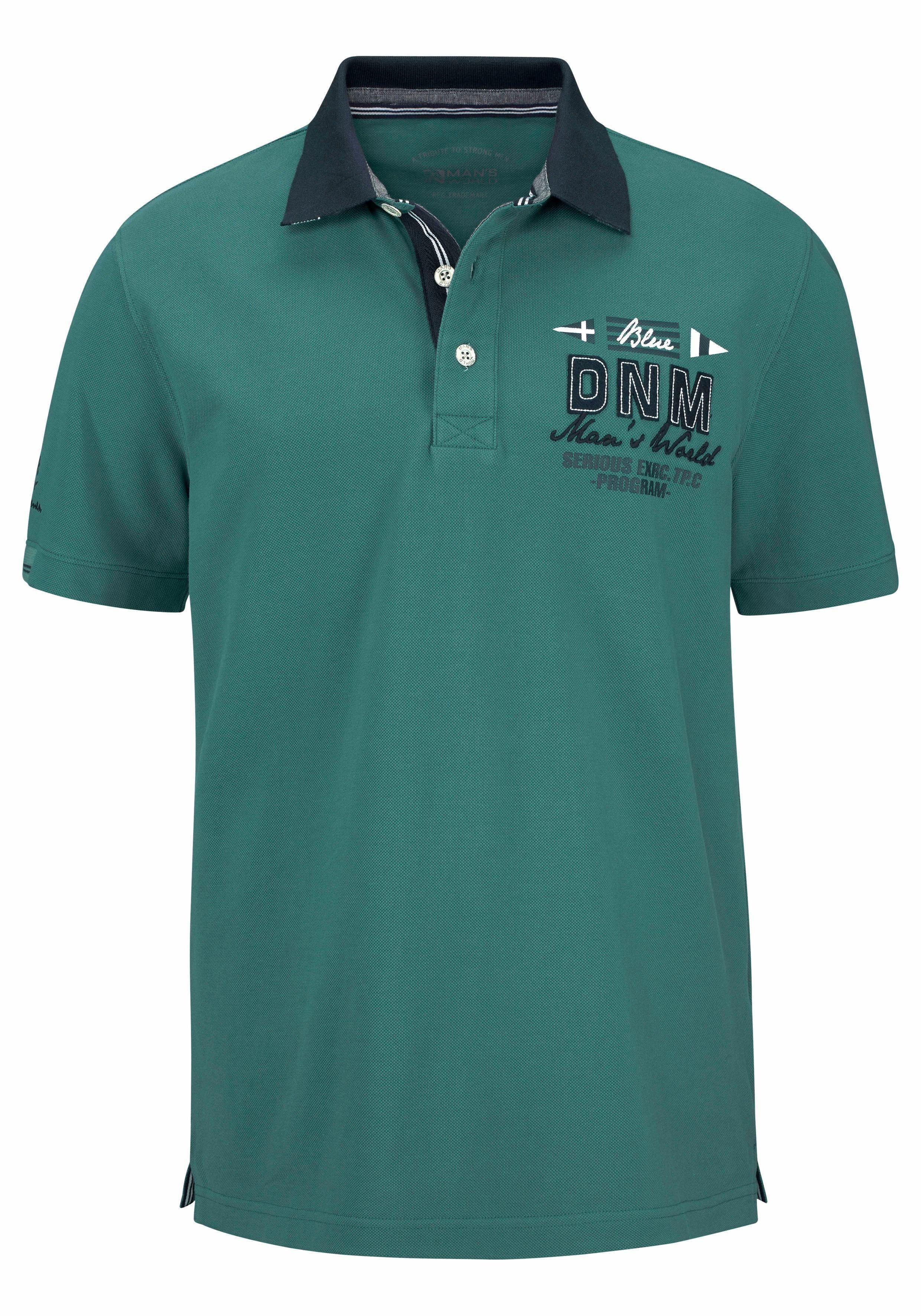 Man's World Poloshirt Kurzarm, mit Polokragen, für sportliche Aktivitäten. Reduzierter Preis € 16,99. Unverbindliche Preisempfehlung € 19,99, (€ 16,99 pro 1 Stk)