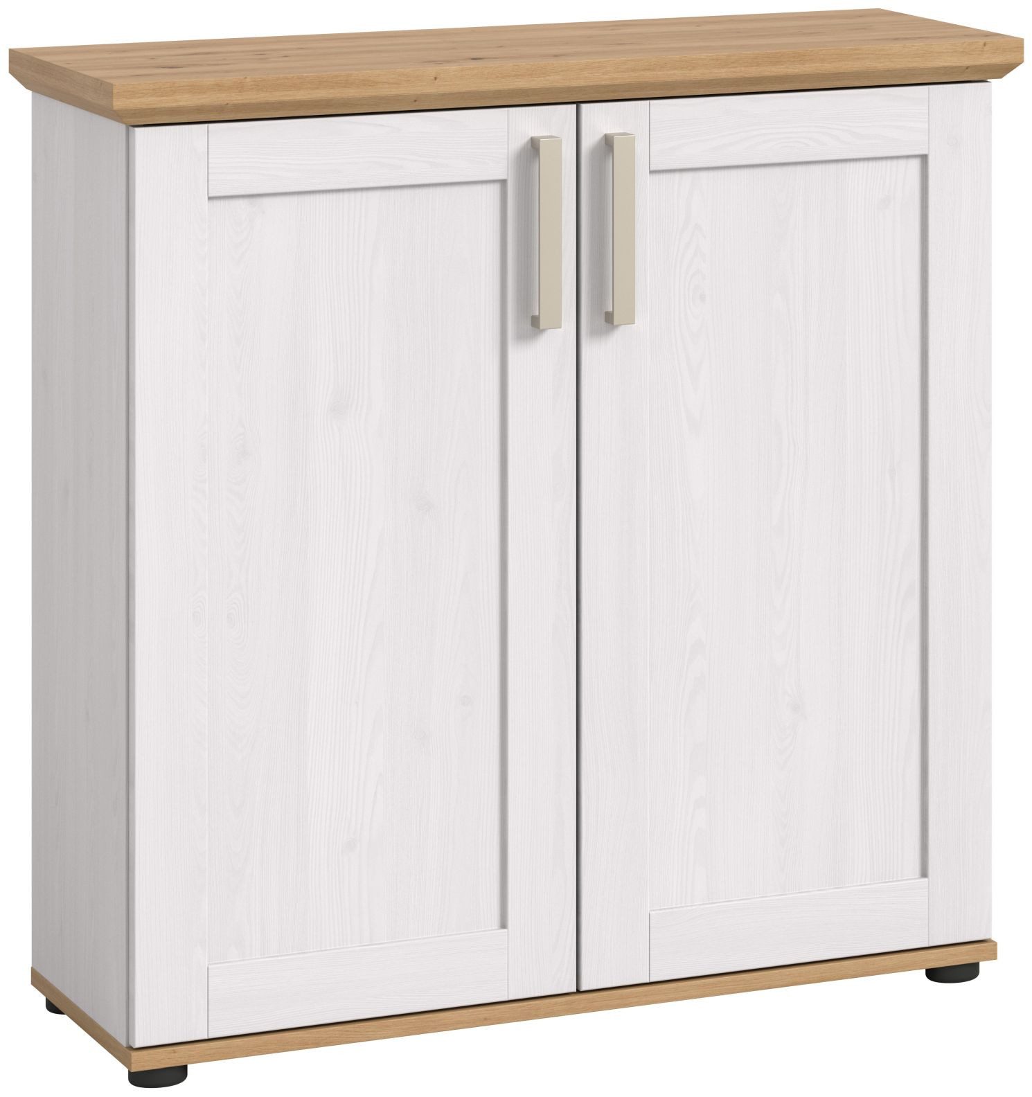 xonox.home Highboard Highboard Verona, Sibiu Lärche Nachbildung Melamin Modern 84x88x37 cm