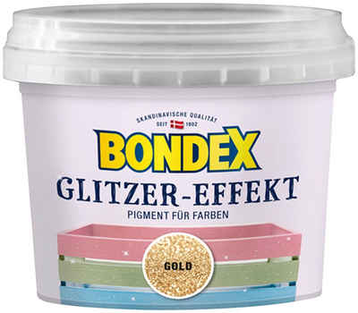 Bondex Bastelfarbe GLITZER-EFFEKT, Pigment für Farben, 0,1 l