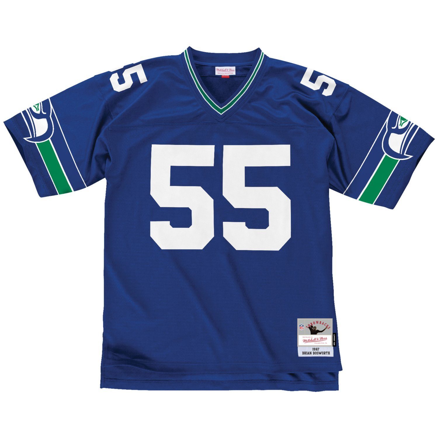 Mitchell & Ness Footballtrikot NFL Legacy Jersey Seattle Seahawks 1987 Brian Bos