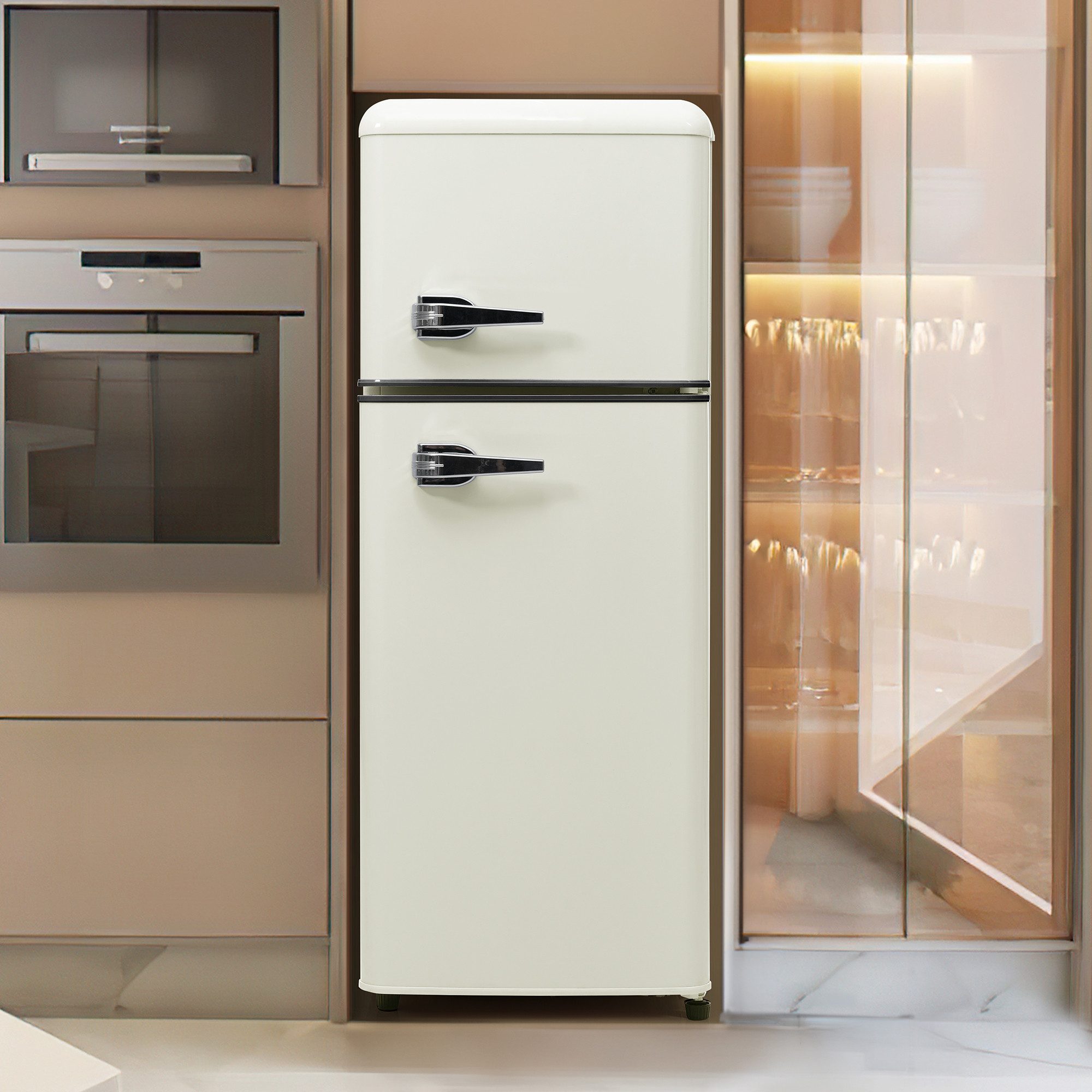 HT Kühlschrank ES296089WAA, zweitürig, mit 92 Liter Gesamtvolumen, 181 kWh/Jahr