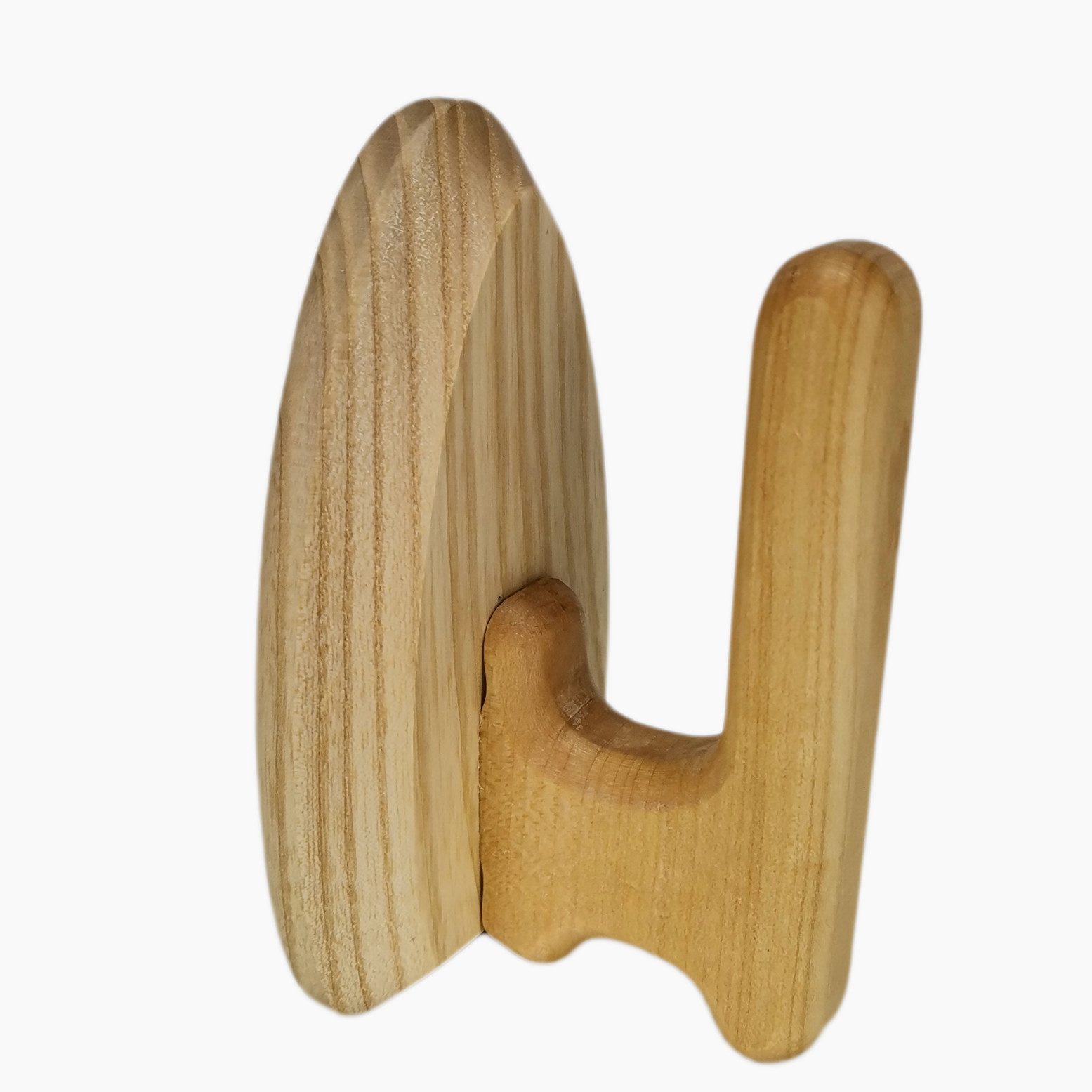 Lotes Toys Kinder-Bügeleisen Holz Bügeleisen klein, (packung, 1-tlg), aus Massivholz gefertigt