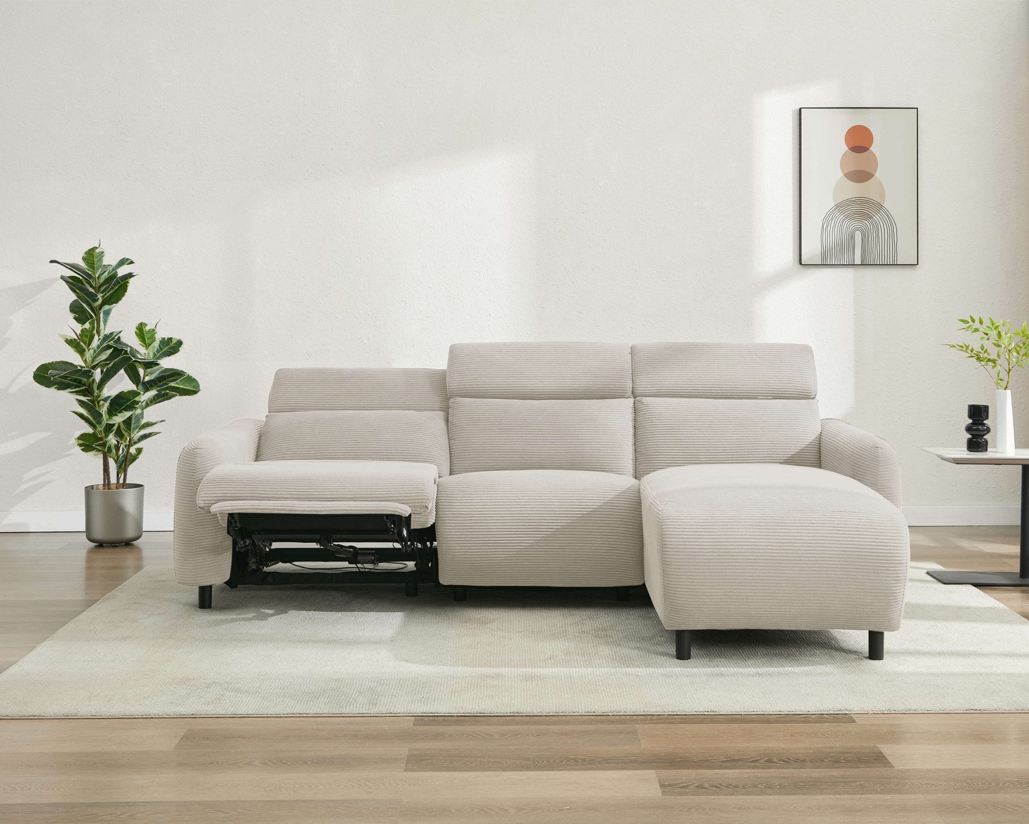 Home affaire Ecksofa SKAANE in Cord, günstig online kaufen