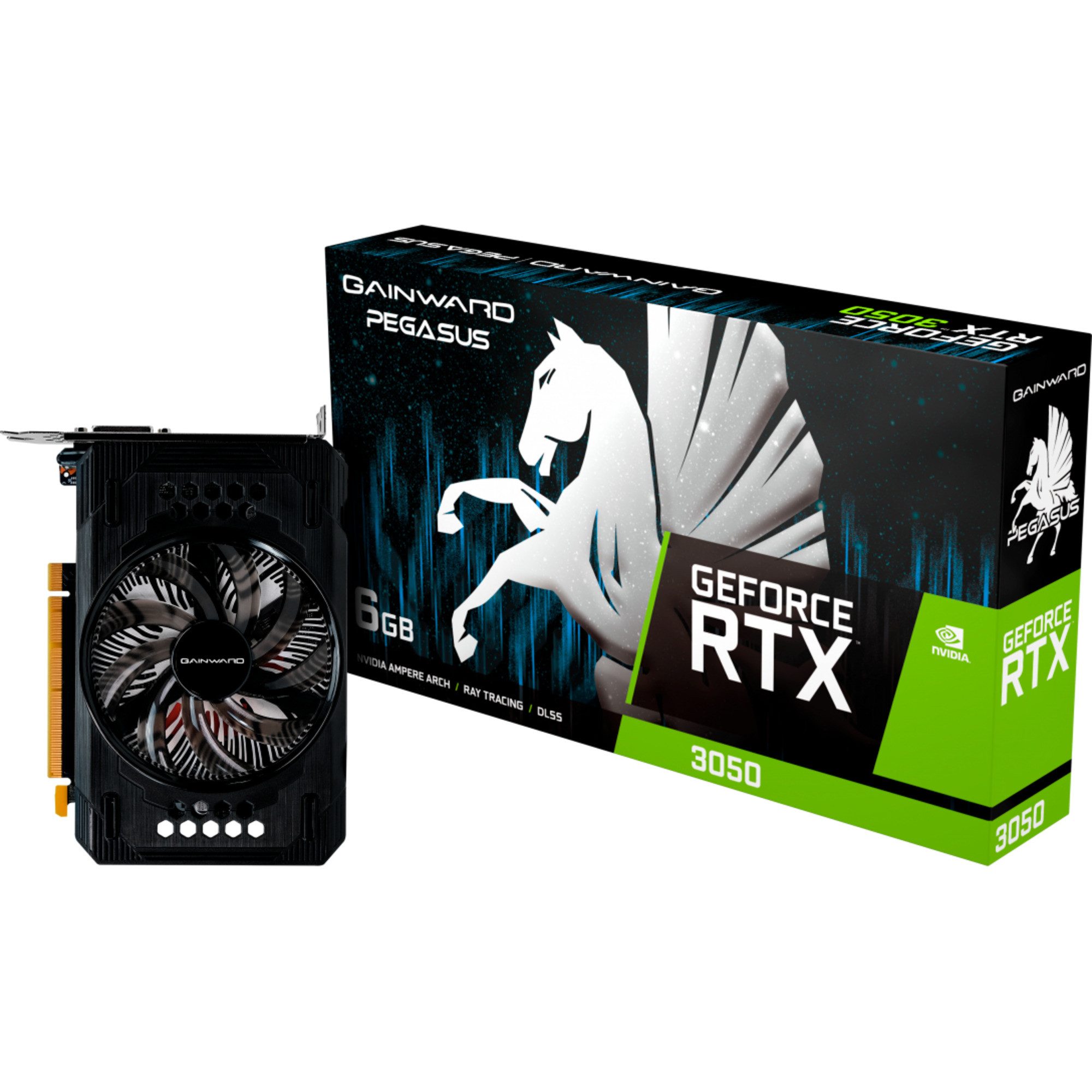 Gainward Gainward GeForce RTX 3050 Pegasus, Grafikkarte, Grafikkarte (6 GB)