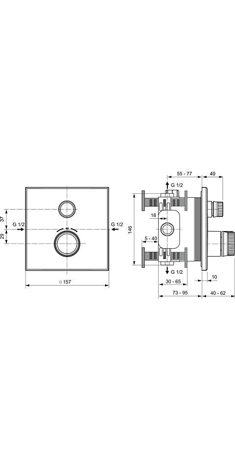 Ideal Standard Duscharmatur