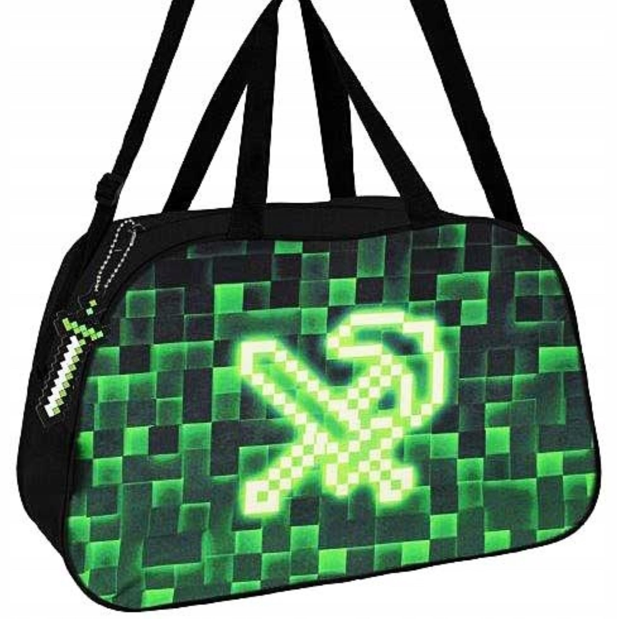 Sporttasche Starpak Umhängetasche Pixel Green 533140 - Geräumige und Tasche