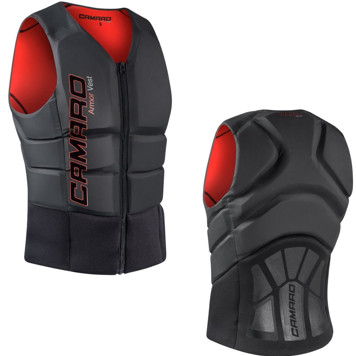 Camaro Schwimmweste Camaro ARMOUR 4.0 Neopren Weste Prallschutz Oberteil Wakeboard Kite
