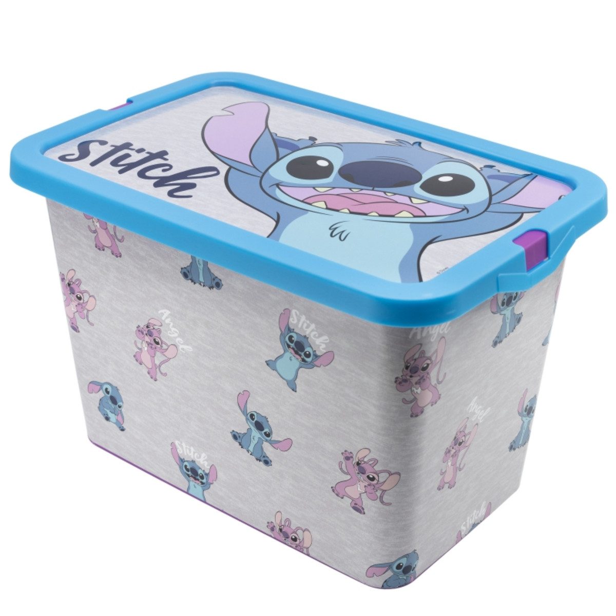 Storline Aufbewahrungsbox Disney Stitch Kinderbox 7 günstig online kaufen