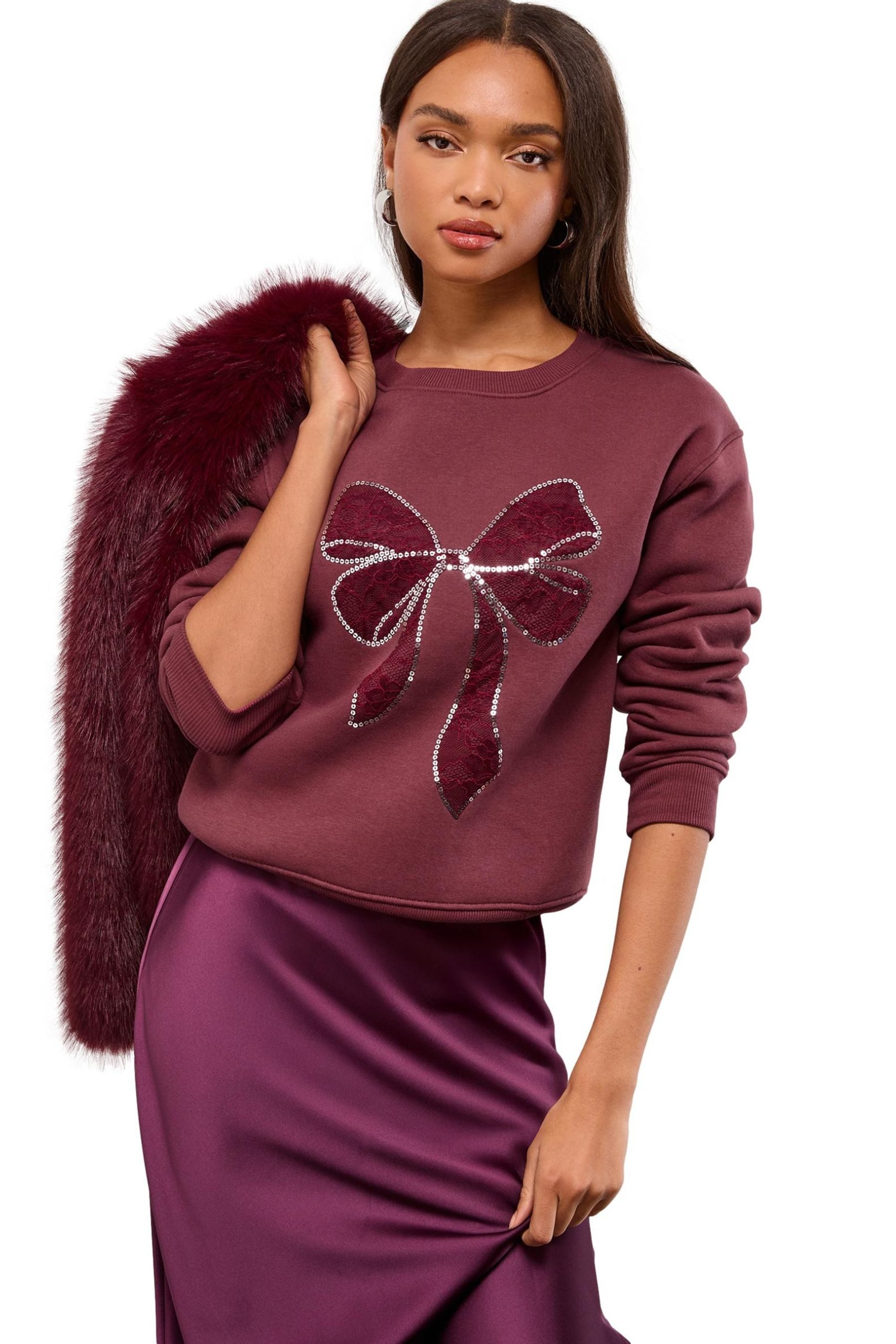 Sweater Lipsy Sweatshirt, Regular