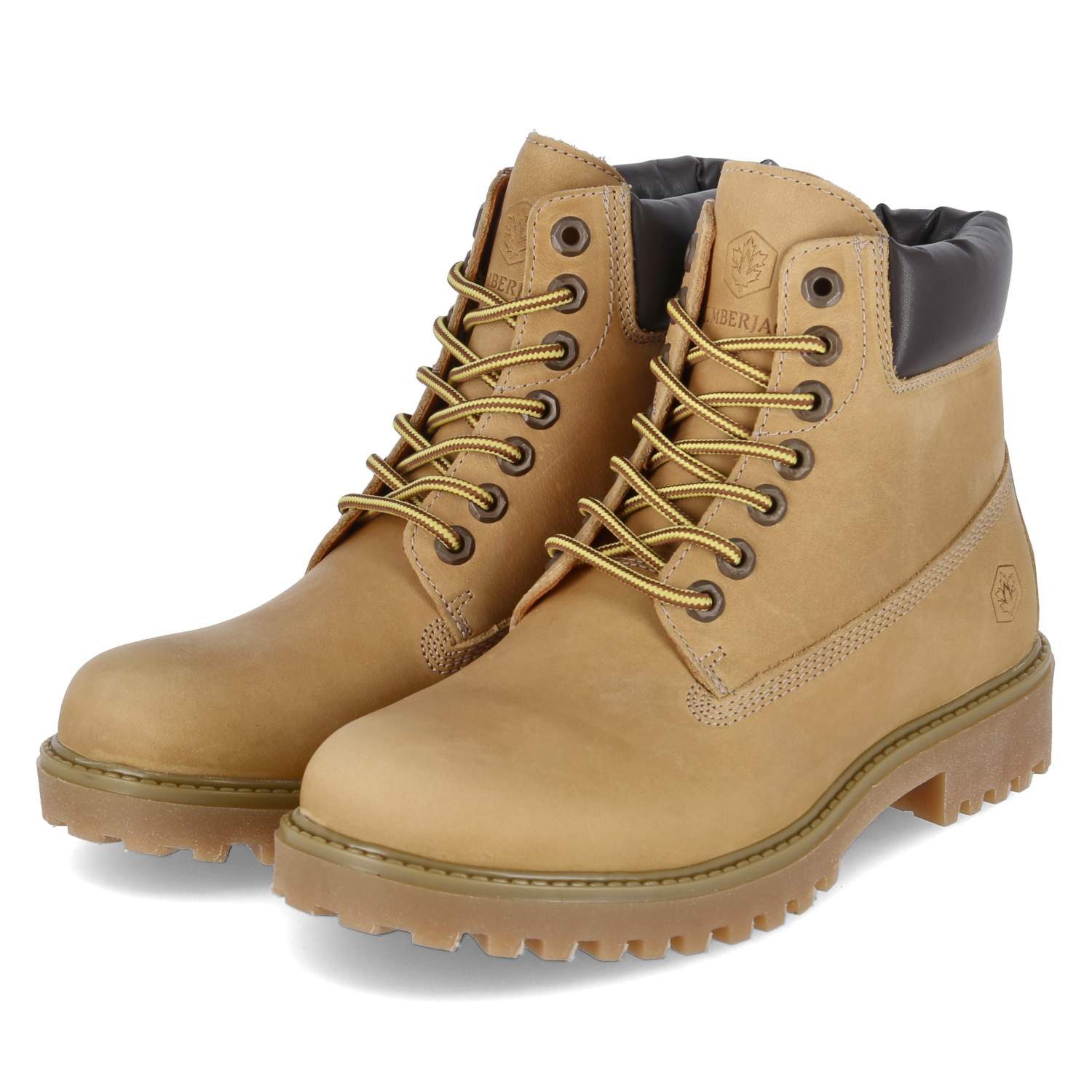 LUMBERJACK Lumberjack 102217664 Herren Leder und Synthetik braun Schnürstiefel