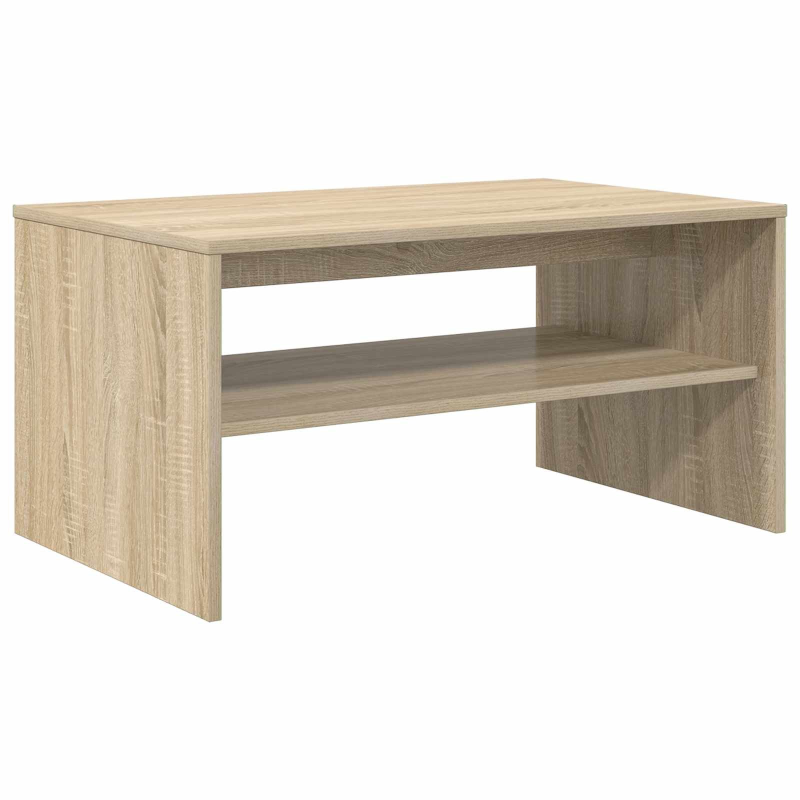 vidaXL Couchtisch Couchtisch Sonoma-Eiche 80 x 50 x 40 cm Holzwerkstoff (1-St)