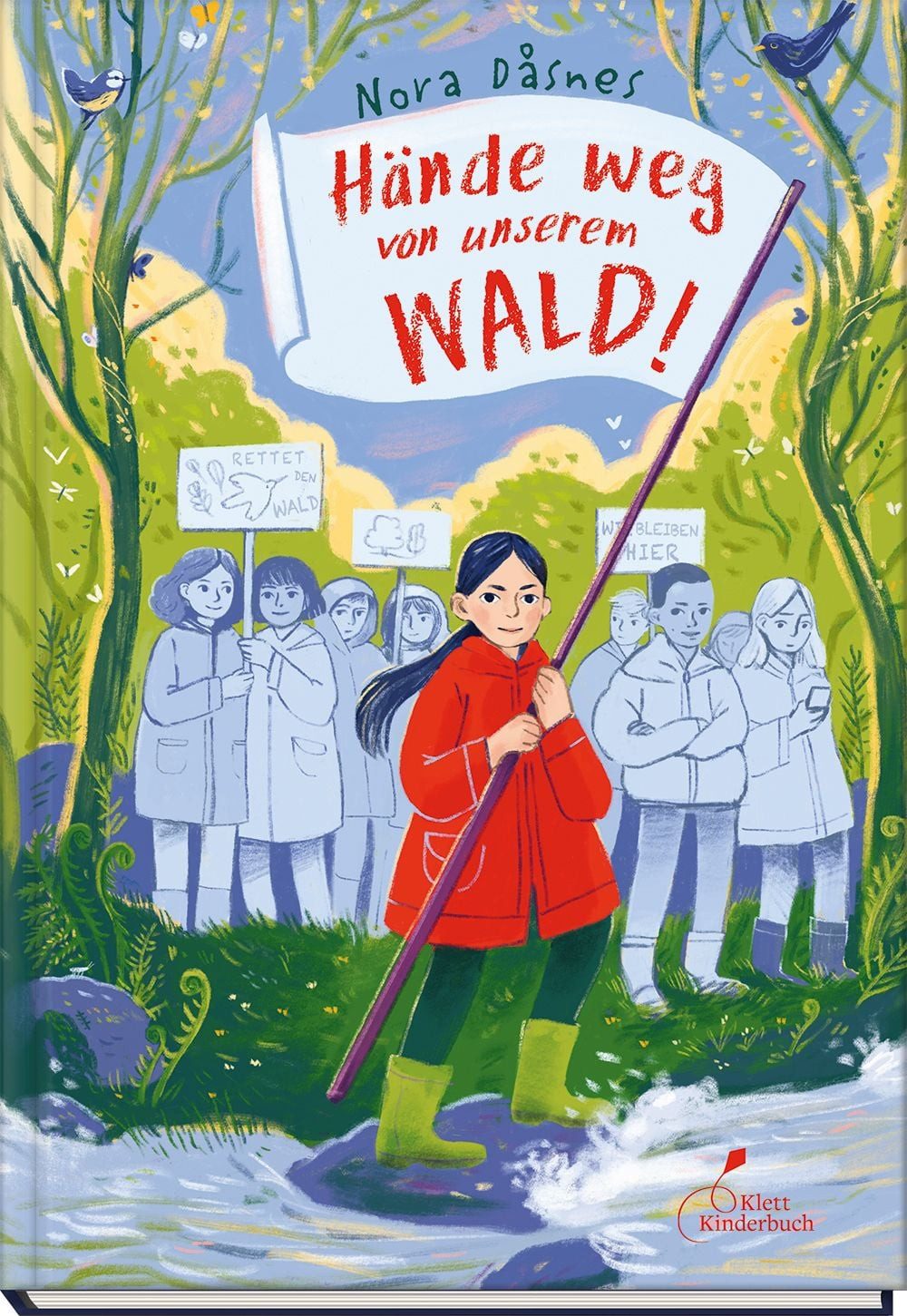 Kinderbuch Hände weg von unserem Wald! Eine mitreißende Graphic Novel für alle ju Nora Dåsnes