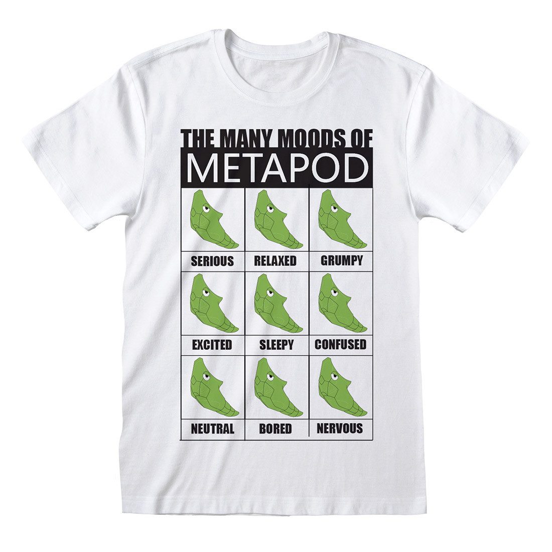 POKÉMON T-Shirt Many Moods Of Metapod