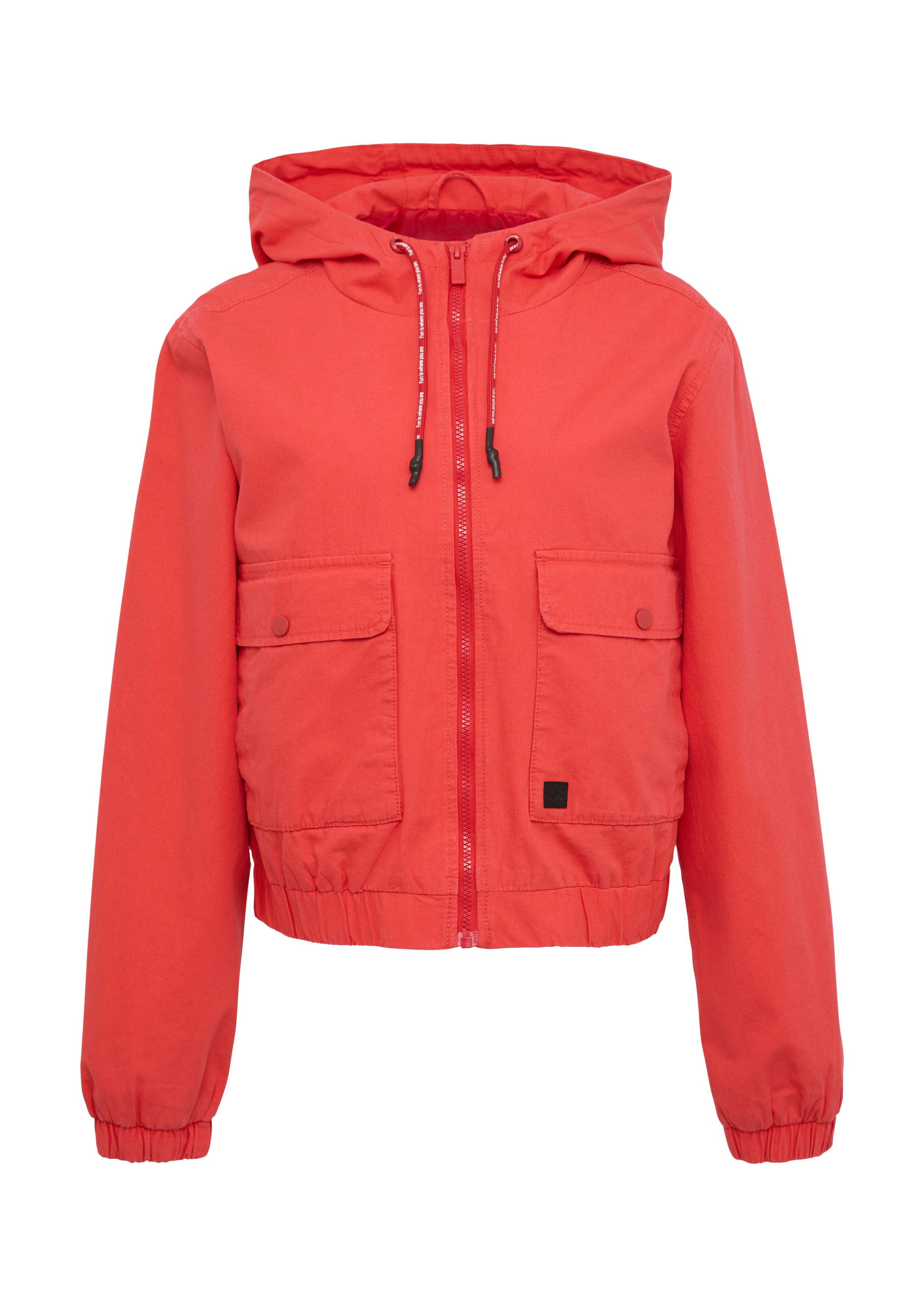 QS Funktionsjacke Outdoor-Jacke Blouson aus Baumwolle günstig online kaufen