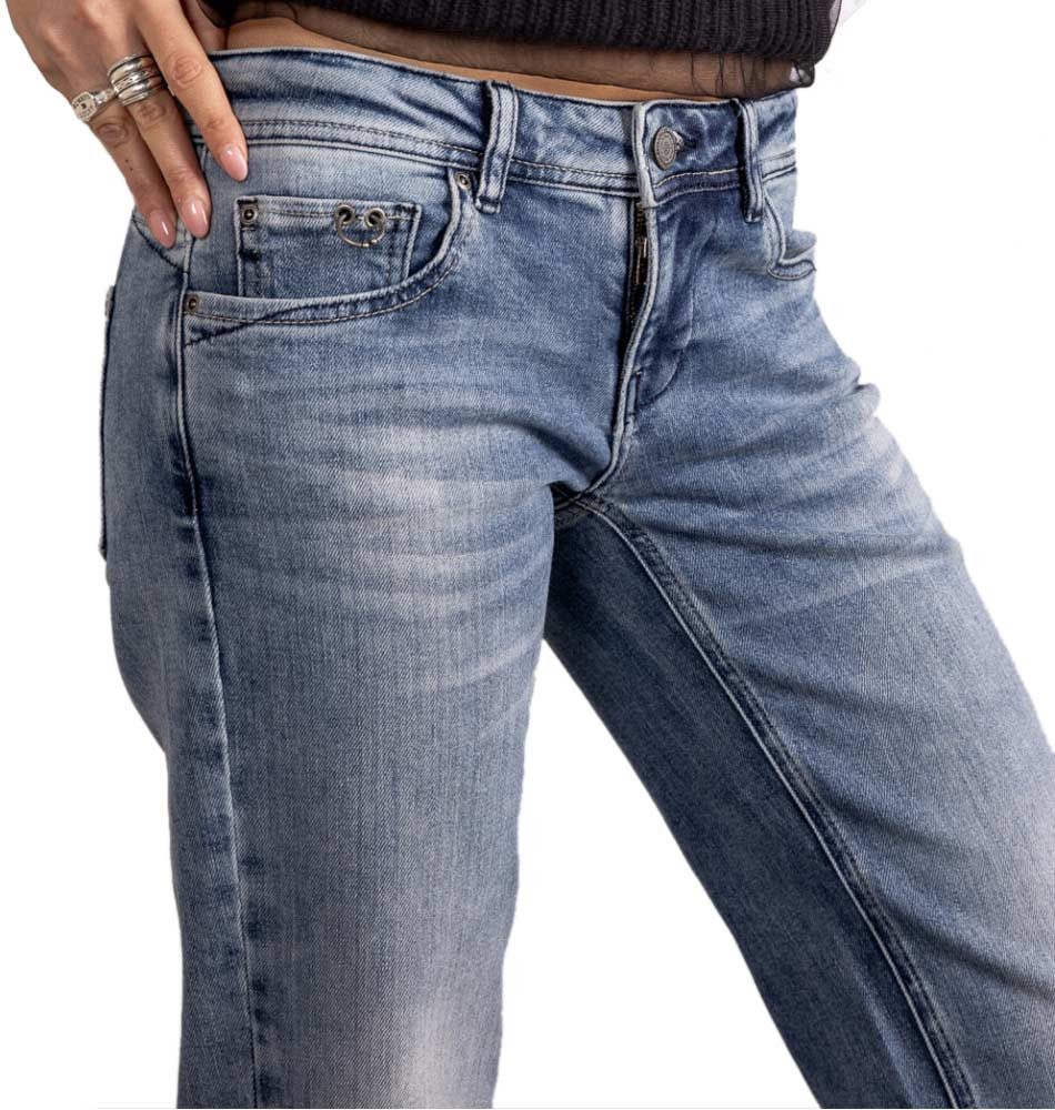 Freeman T. Porter Straight-Jeans Harlow stretch Denim midolo Gürtel nicht mit im Lieferumfang - nur zur Dekoration! – Bild 2 von 5