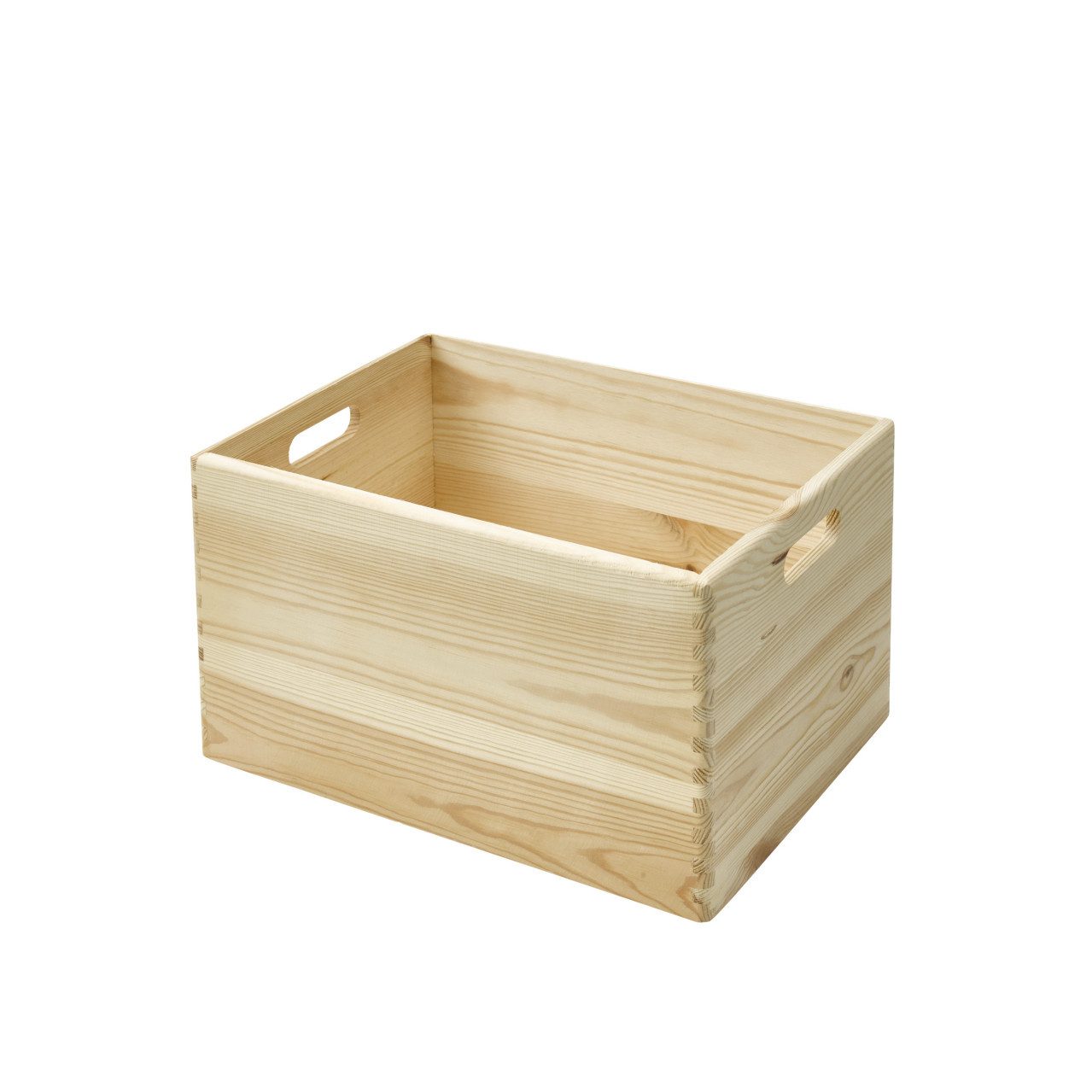 Trend Line Holzkiste Stapelbox Holz Größe L 30 x 40 x 23 cm