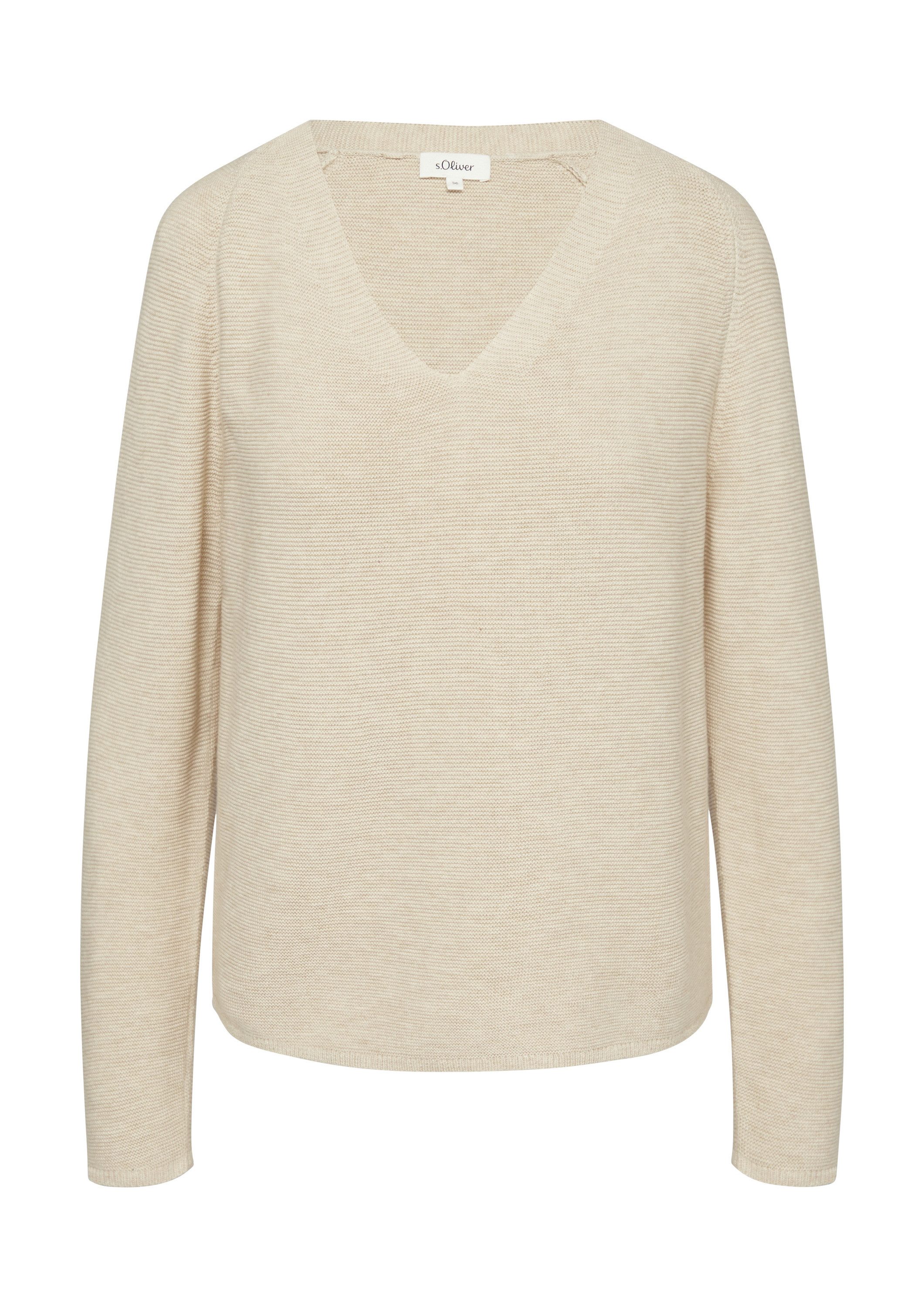 s.Oliver Longpullover Strickpullover (1-tlg) günstig online kaufen