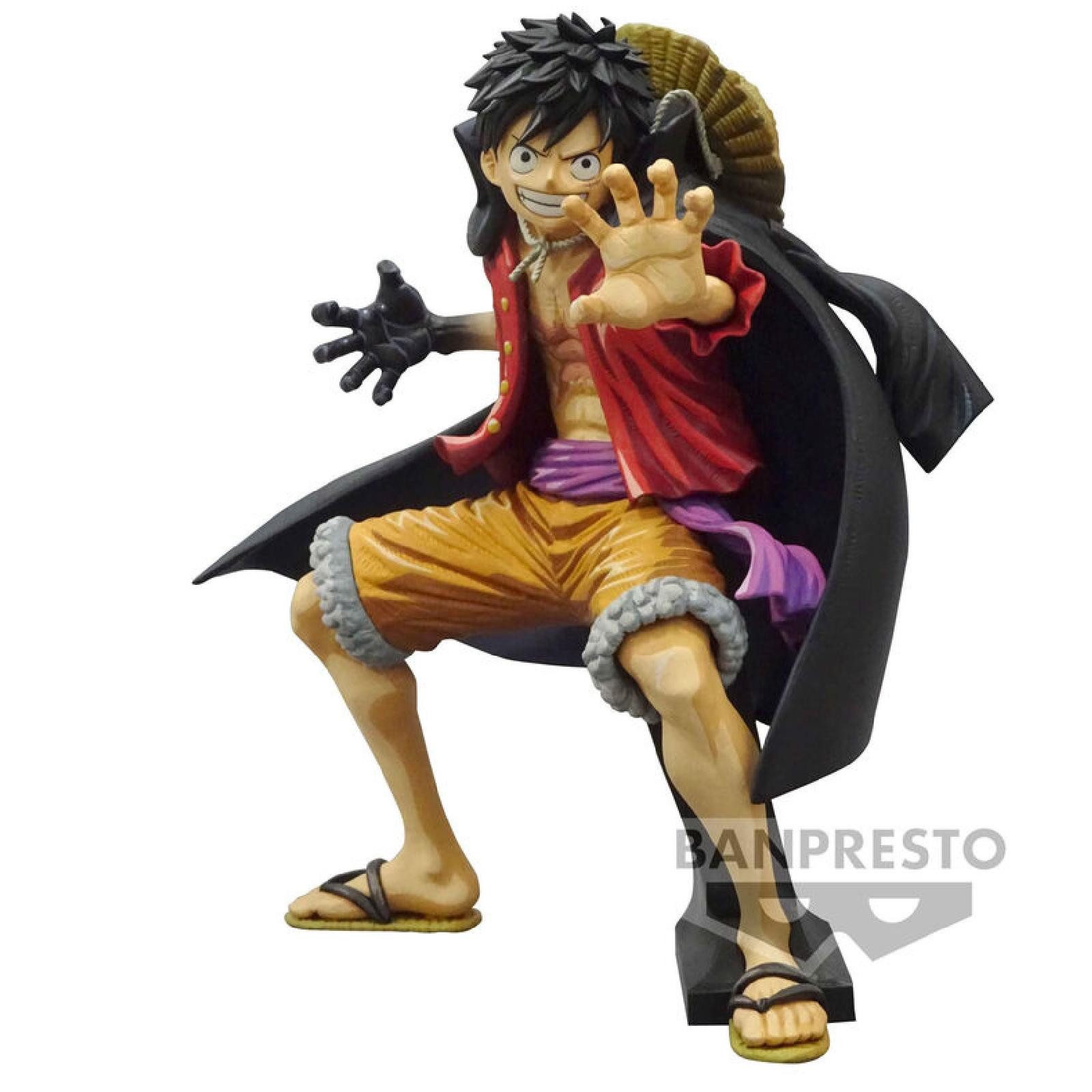 Banpresto Sammelfigur One Piece King of Artist Monkey D Luffy Wanokuni II Figur 20cm