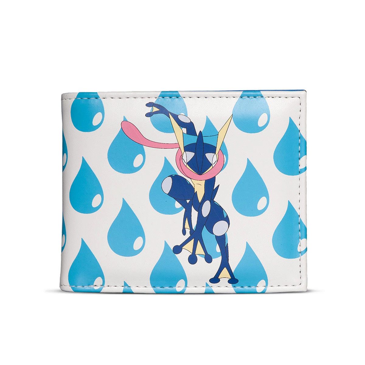 POKÉMON Geldbörse Greninja Quajutsu, Water Drops Tropfen Portemonnaie Geldbeutel