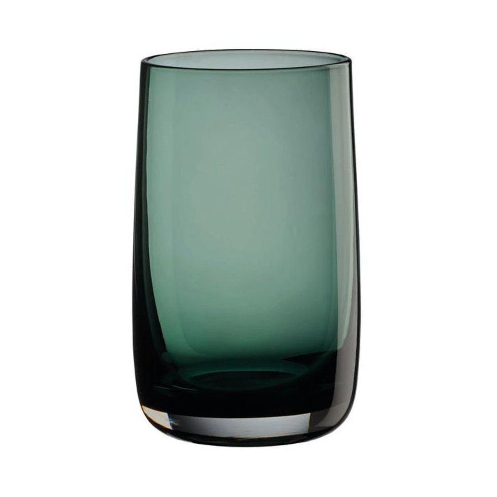 ASA SELECTION Longdrinkglas Longdrinkglas 0,4 l Sarabi grün, 1-tlg., Mundgeblasenes Glas, Longdrinkglas, 0,4 l, Mundgeblasenes Glas, grün