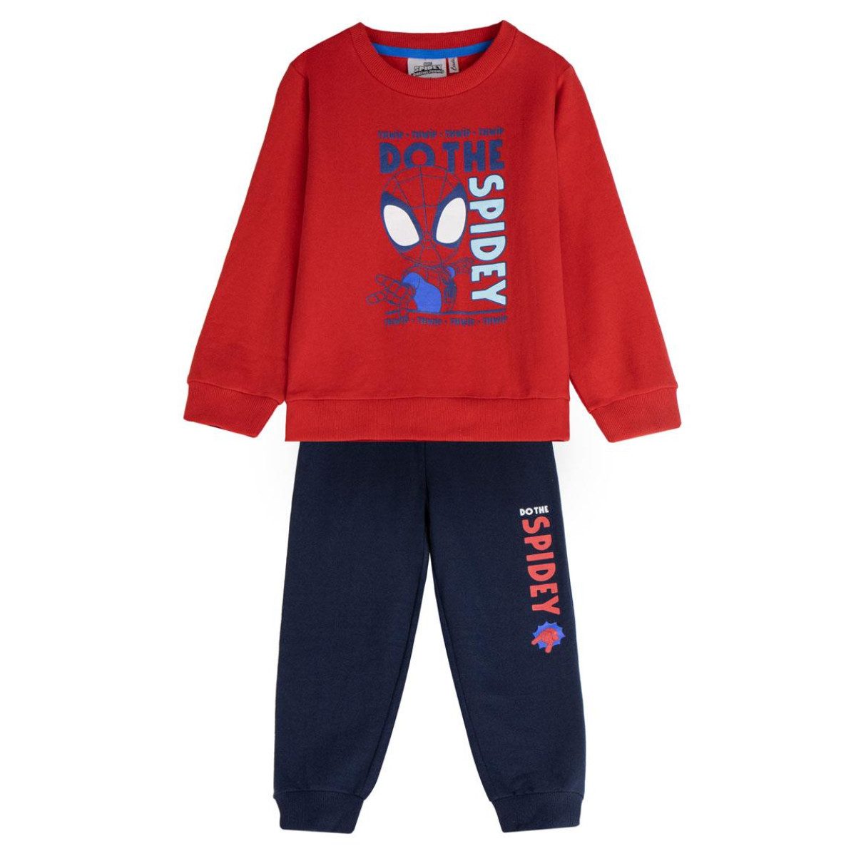 Pyjama Marvel Spider-Man Kinder Trainingsanzug Baumwollmix Freizeitanzug