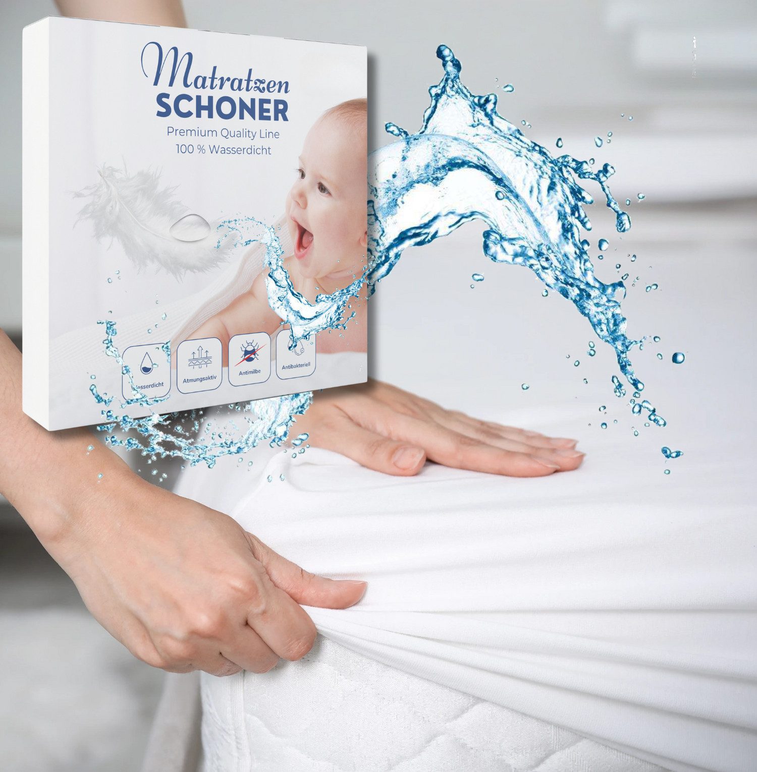 Matratzenauflage COZY Premium I 60x120, 70x140, 80x160, 90x200 Alavya Home® günstig online kaufen