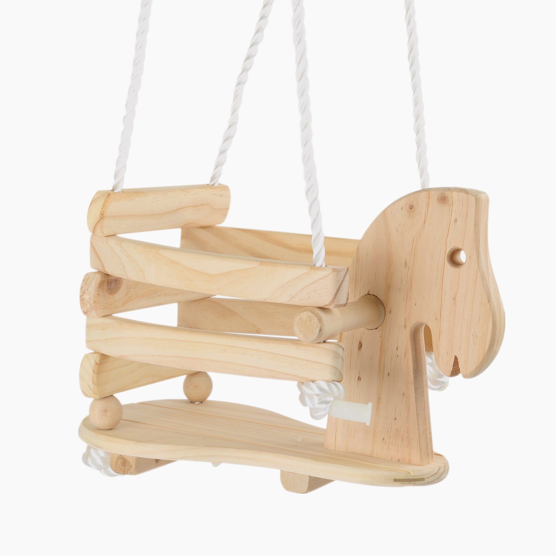 Small Foot Einzelschaukel Kleinkindschaukel Pony, (packung, 1-tlg., set), erhöhten Umrandung