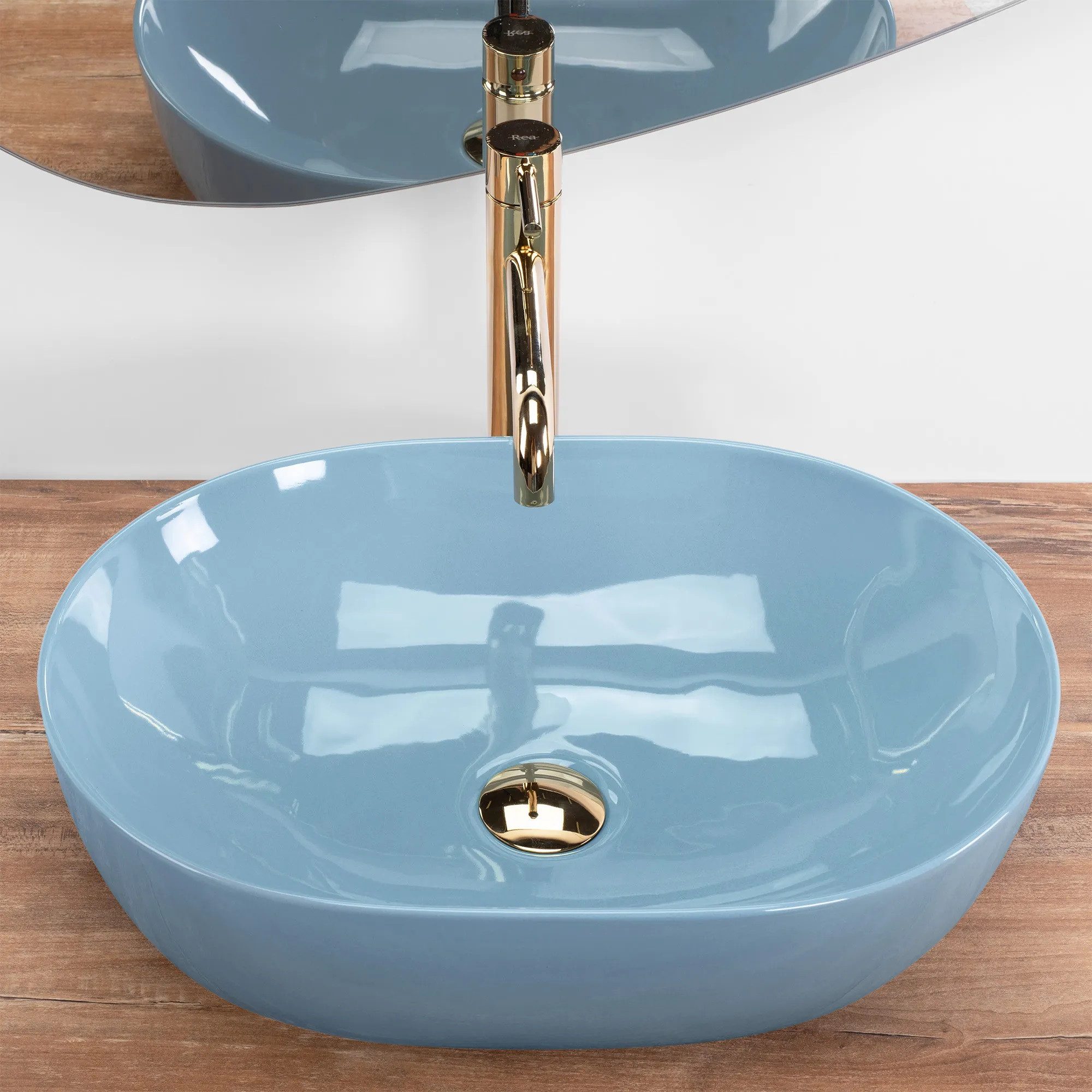 GTM Design Aufsatzwaschbecken AMELIA Modern Waschbecken günstig online kaufen