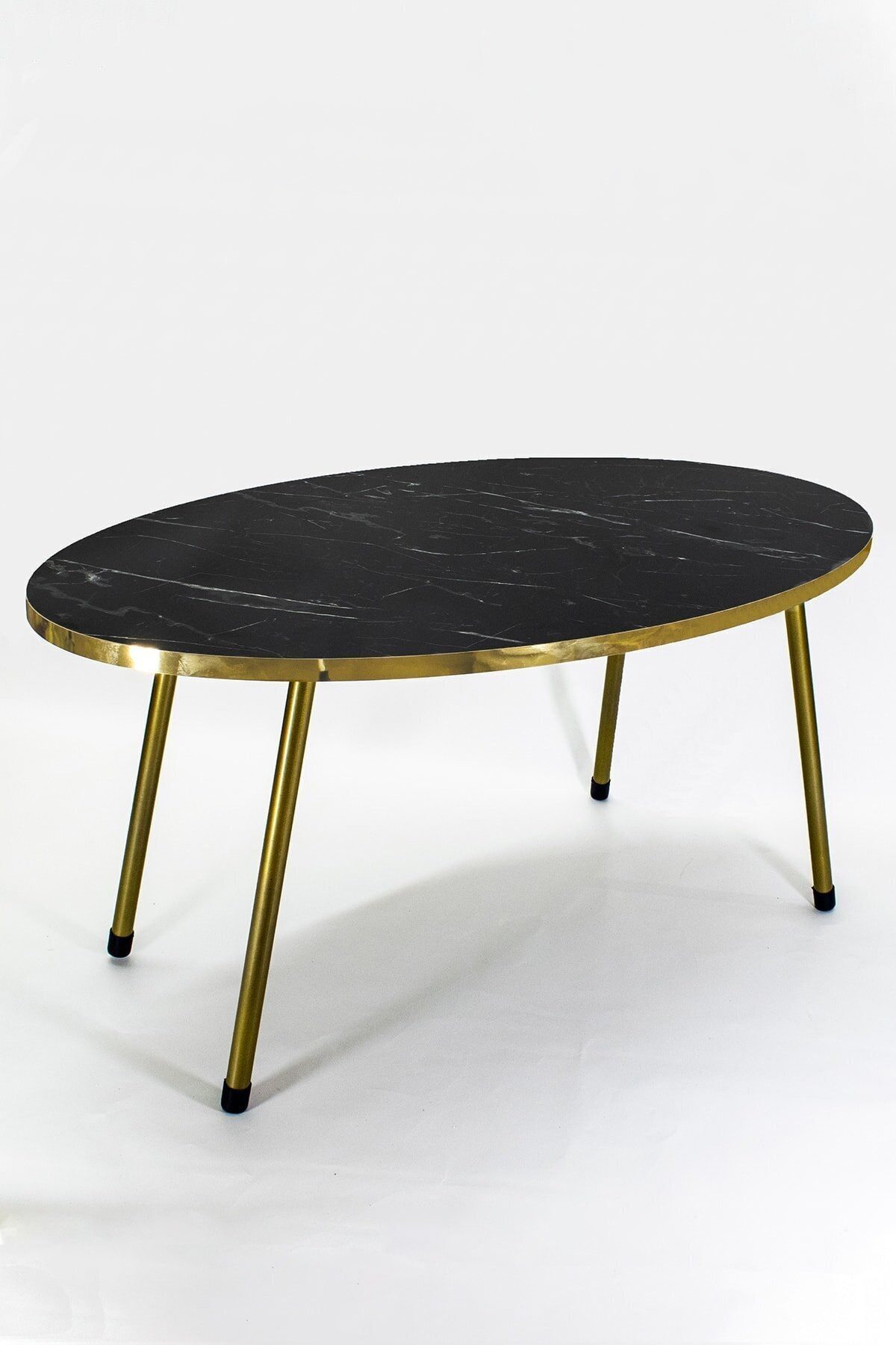 en.casa Couchtisch, oval, goldfarbenes Gestell 89322092 günstig online kaufen