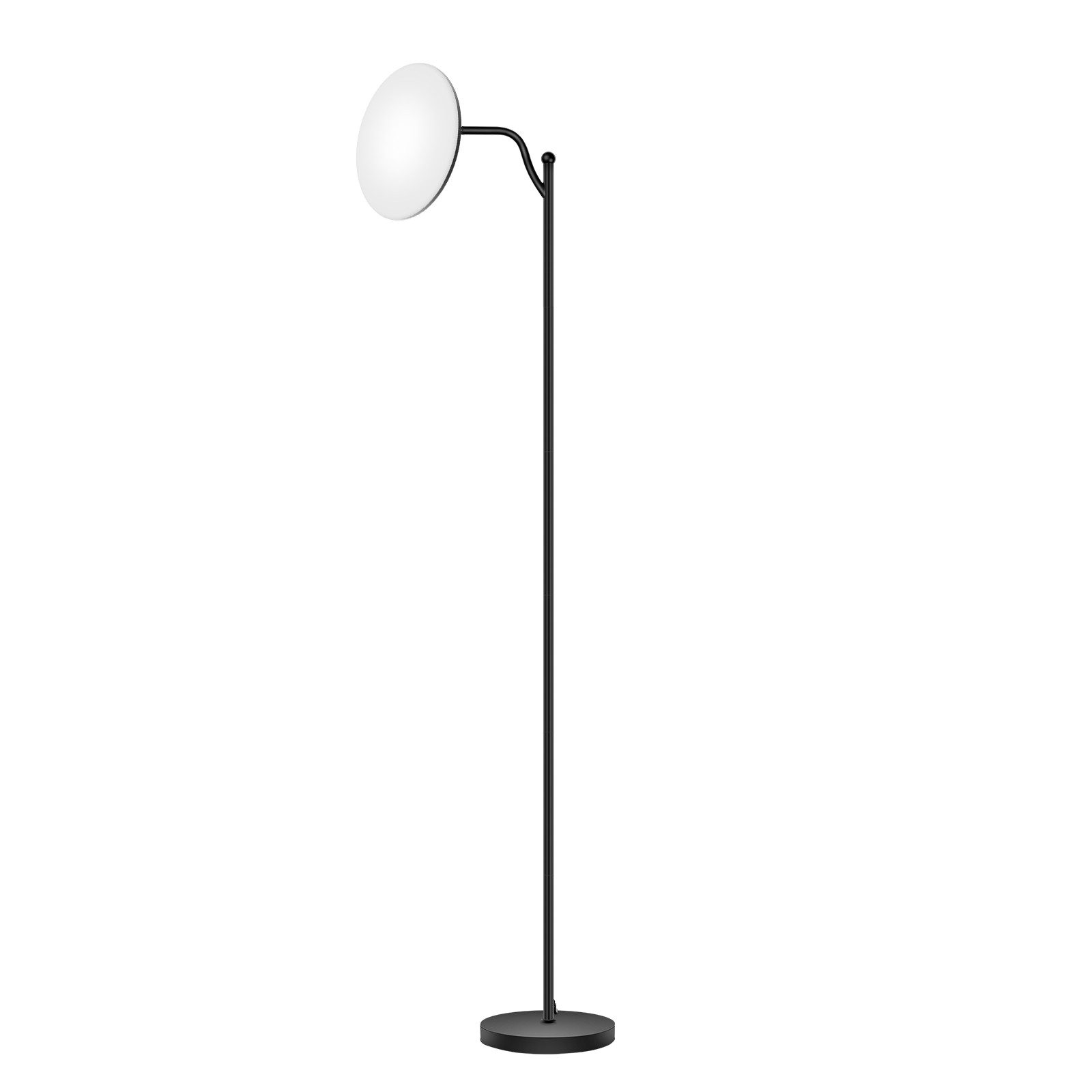LED Stehlampe Stufenlos Dimmbar Drehbar Fernbedienung Leselampe 32W Stehleuchte