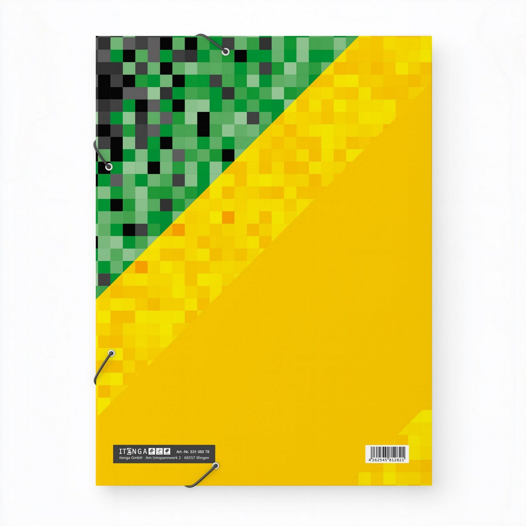 itenga Organisationsmappe itenga Postmappe aus Karton A4 Motiv PIXEL