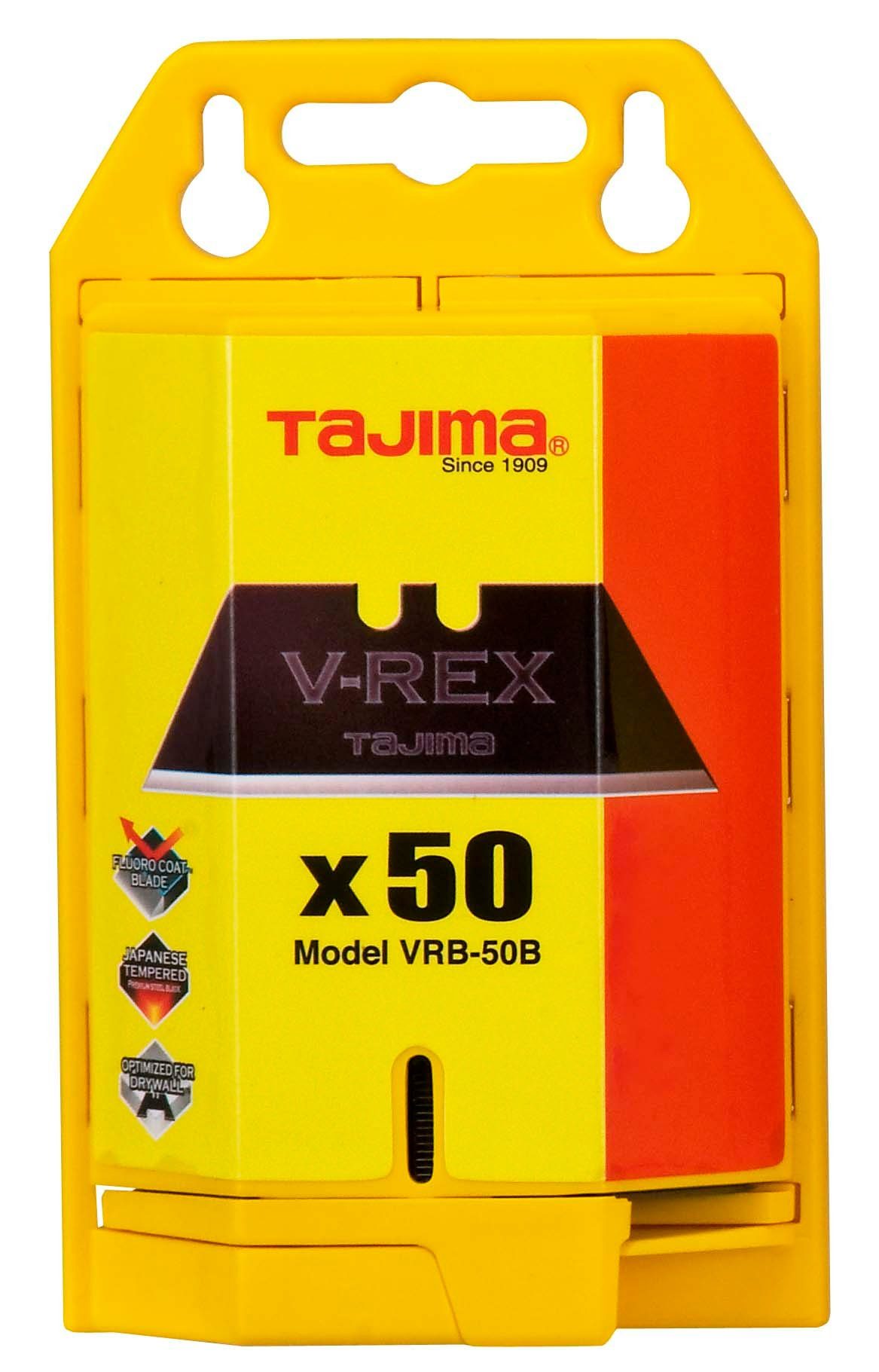 Messerklinge Tajima V-Rex Trapezklingen Spender mit 50 Klingen