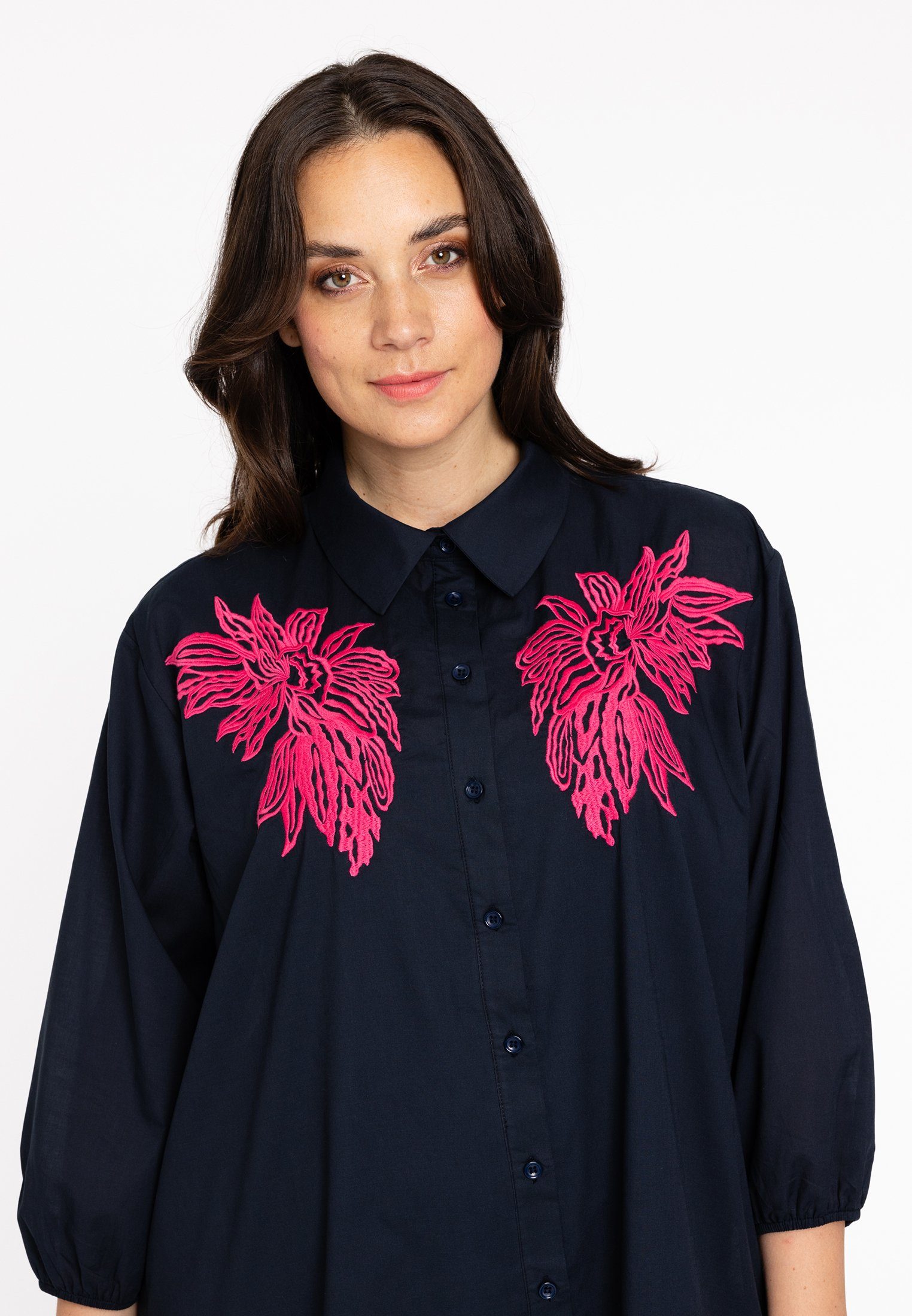 YOEK Blusentop Damen Bluse Große Größen