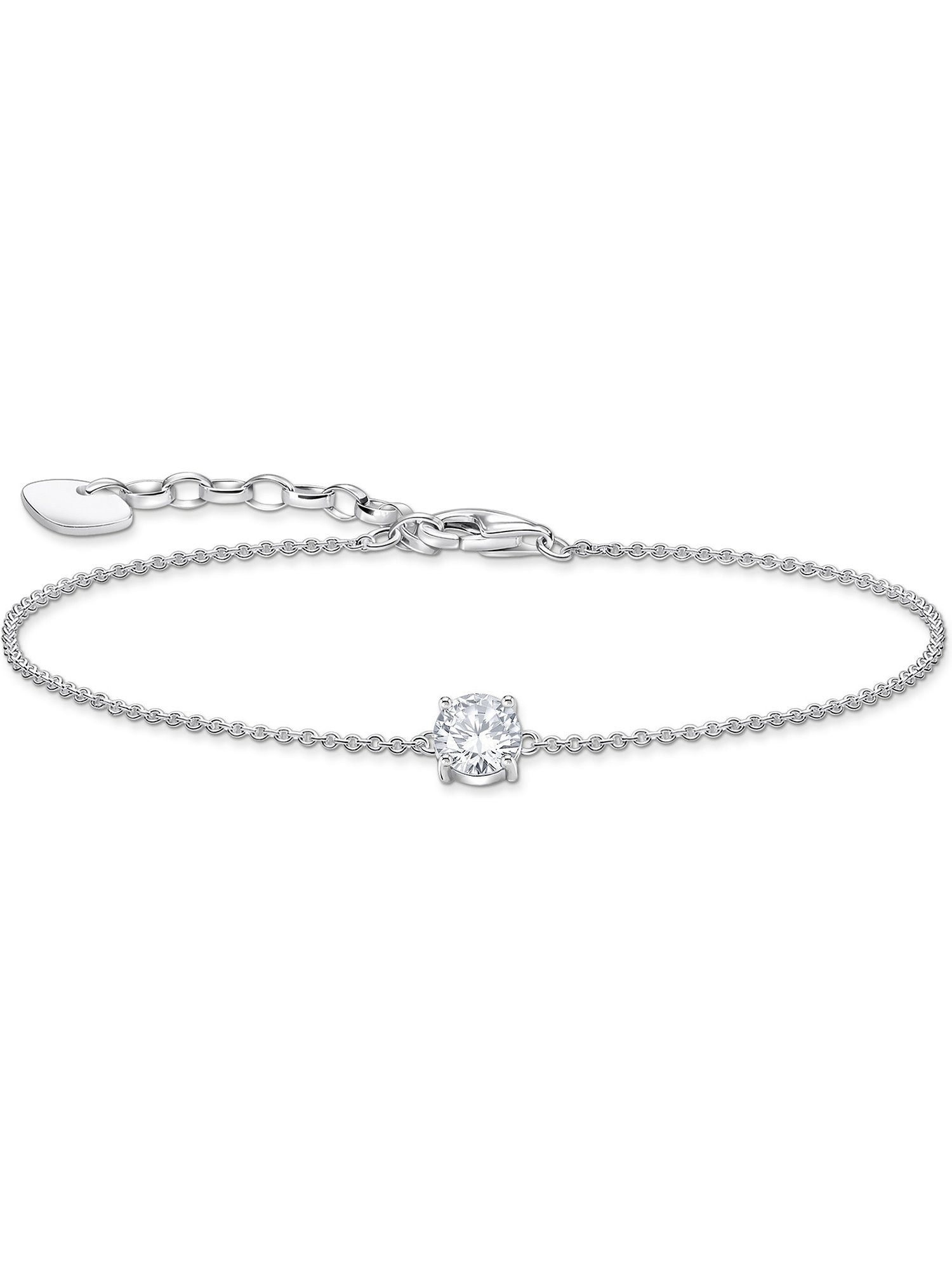 Silberarmband Thomas Sabo Damen-Armband 925er Silber Zirkonia