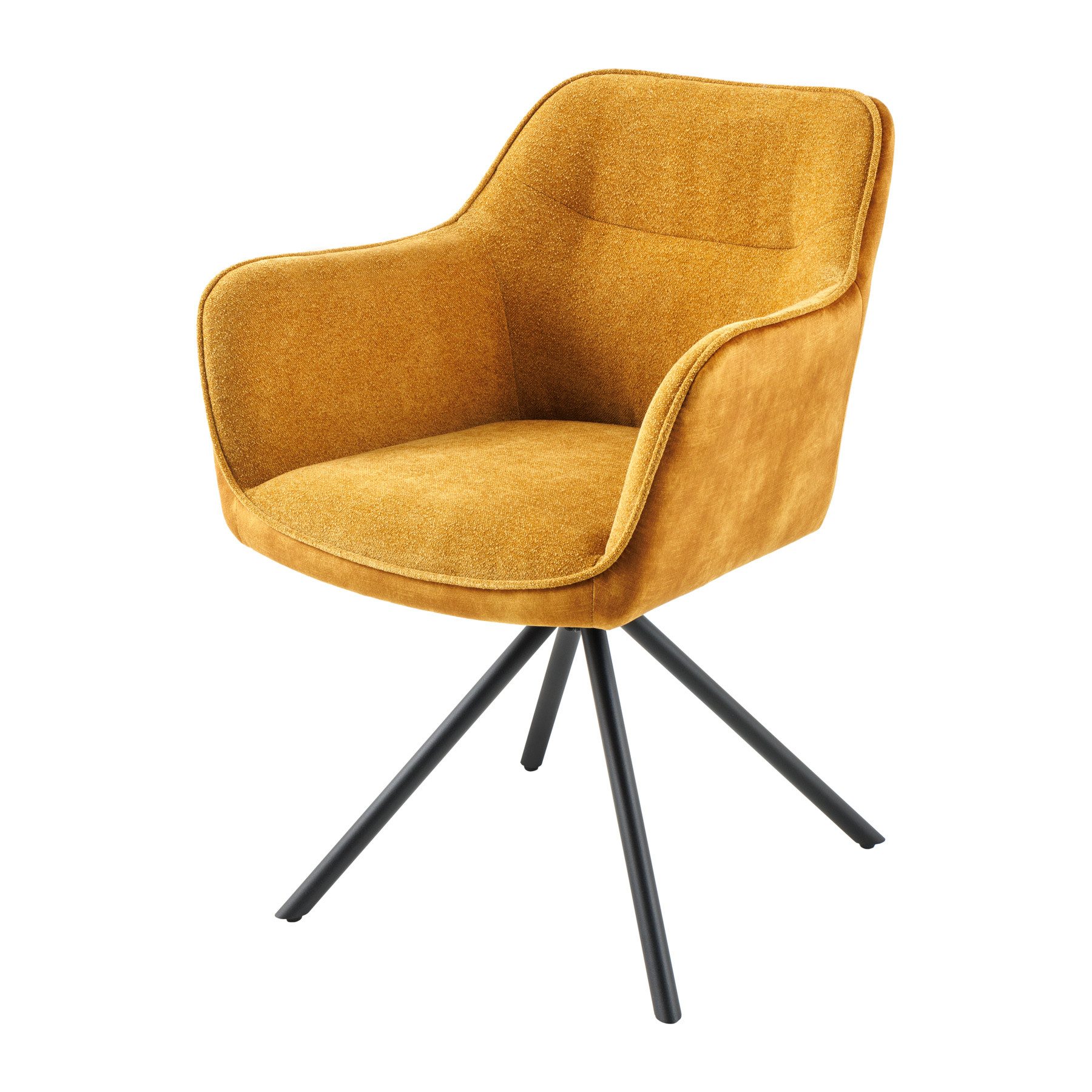 riess-ambiente Polsterstuhl VERONA senfgelb / schwarz (Einzelartikel, 1 St) günstig online kaufen