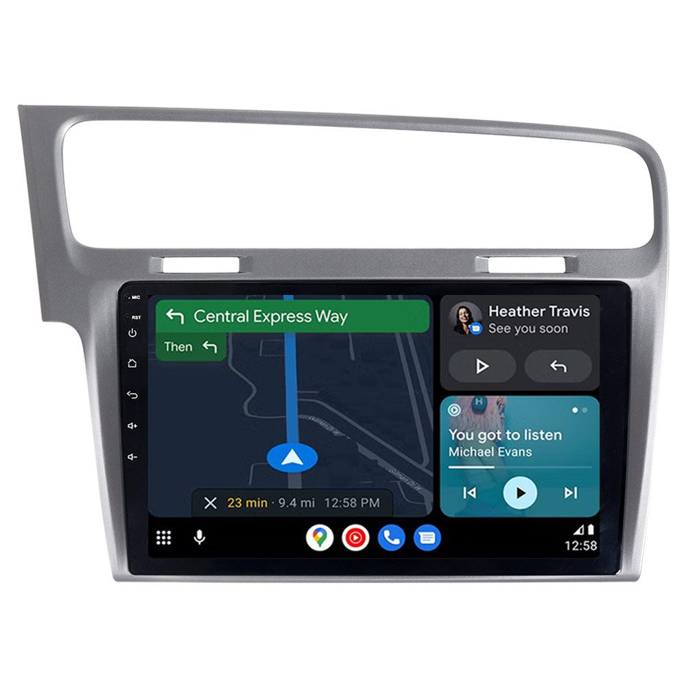 A-Sure 10.1" Android 15 Carplay Für VW Golf 7 VII MK7 2013-2017 Autoradio (Digitalradio (DAB), FM, AM)