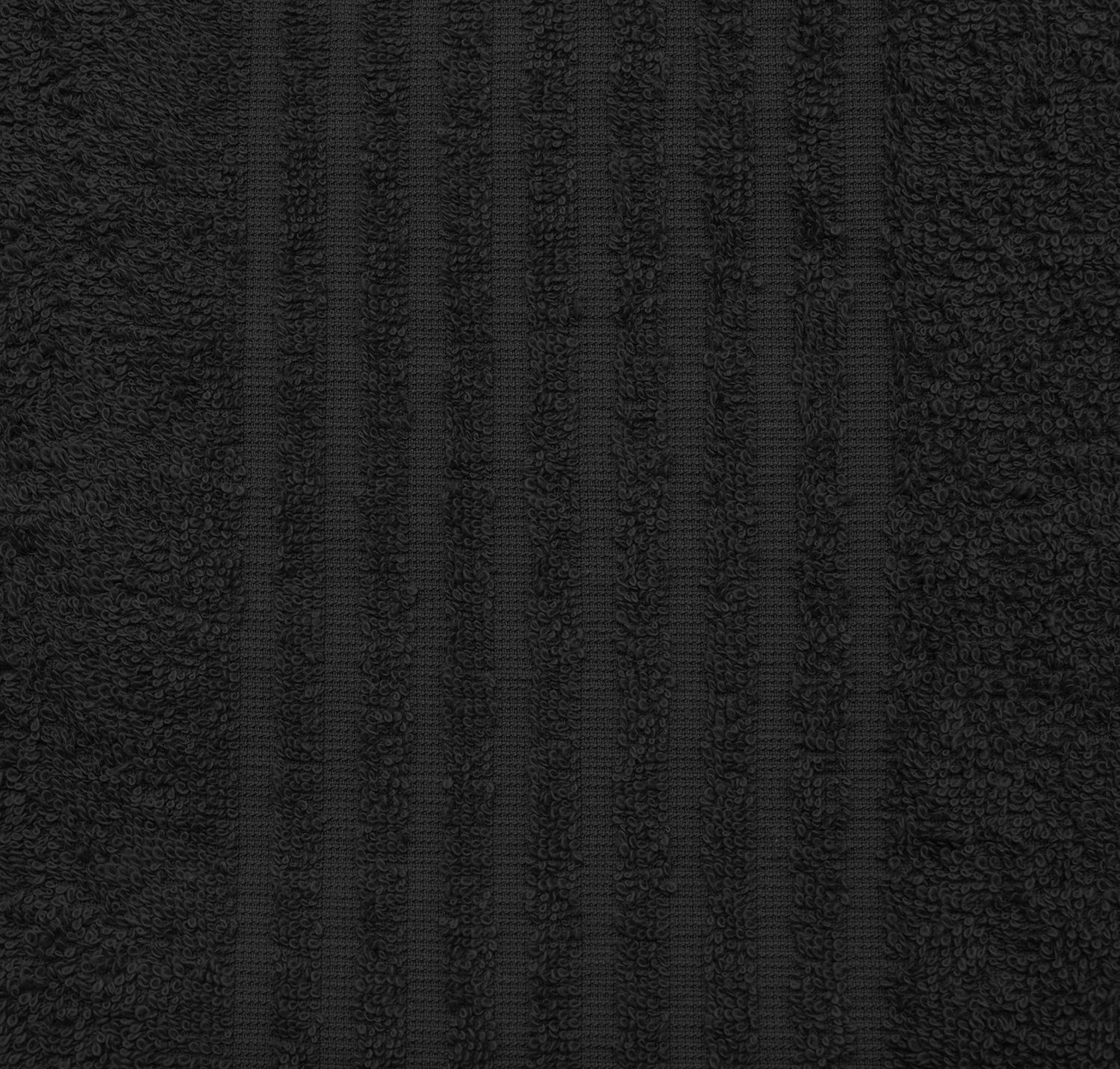 x Badetücher, cm, ZOLLNER 100% Baumwolle, 150 vom (5-St), 100 schwarz Walkfrottier Hotelwäschespezalisten