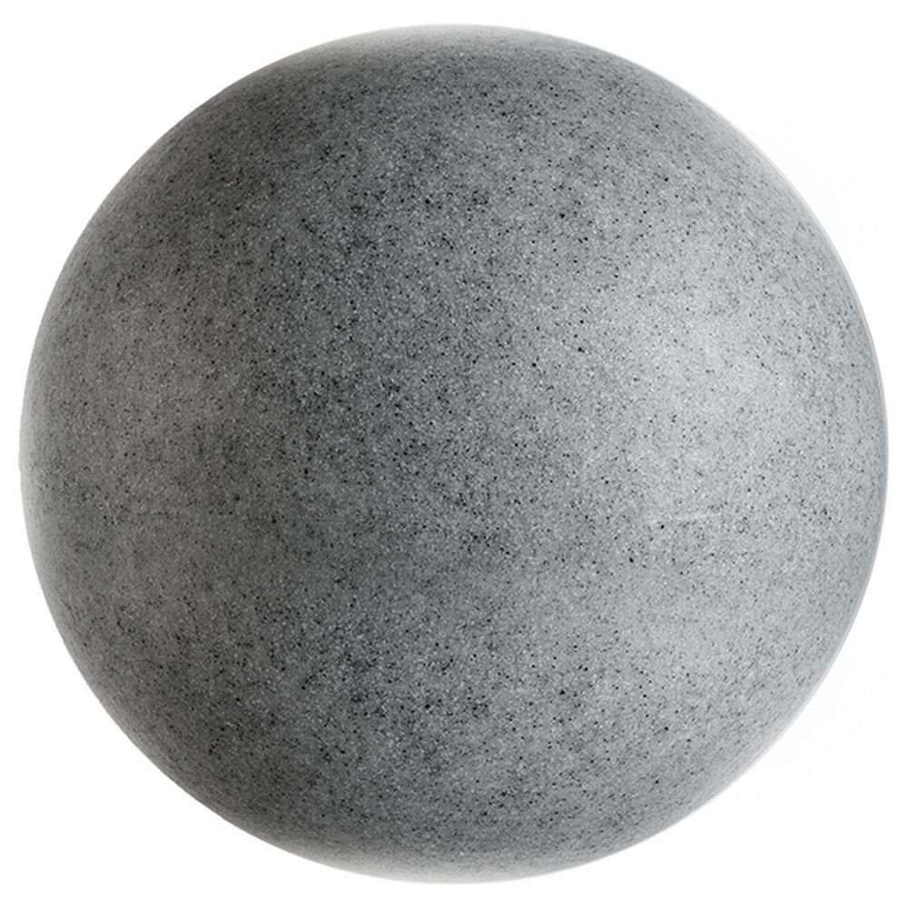 Deko-Light Gartenleuchte Leuchtkugel Granit in Grau 250mm E27 IP65, keine Angabe, Leuchtmittel enthalten: Nein, warmweiss, Gartenleuchten