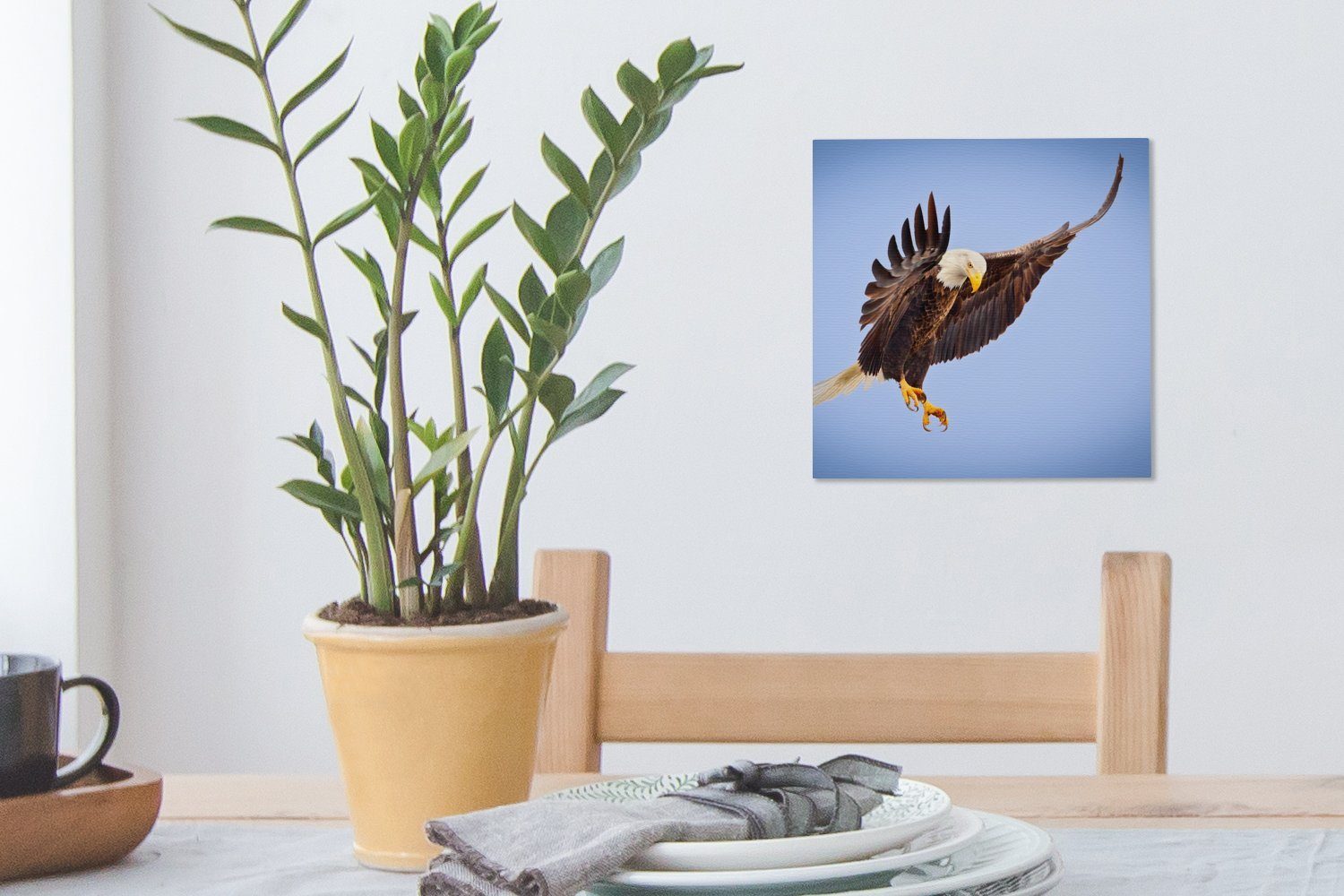 Adler - Leinwand Bilder - Schlafzimmer Leinwandbild Luft OneMillionCanvasses® (1 Wohnzimmer St), für Tier,