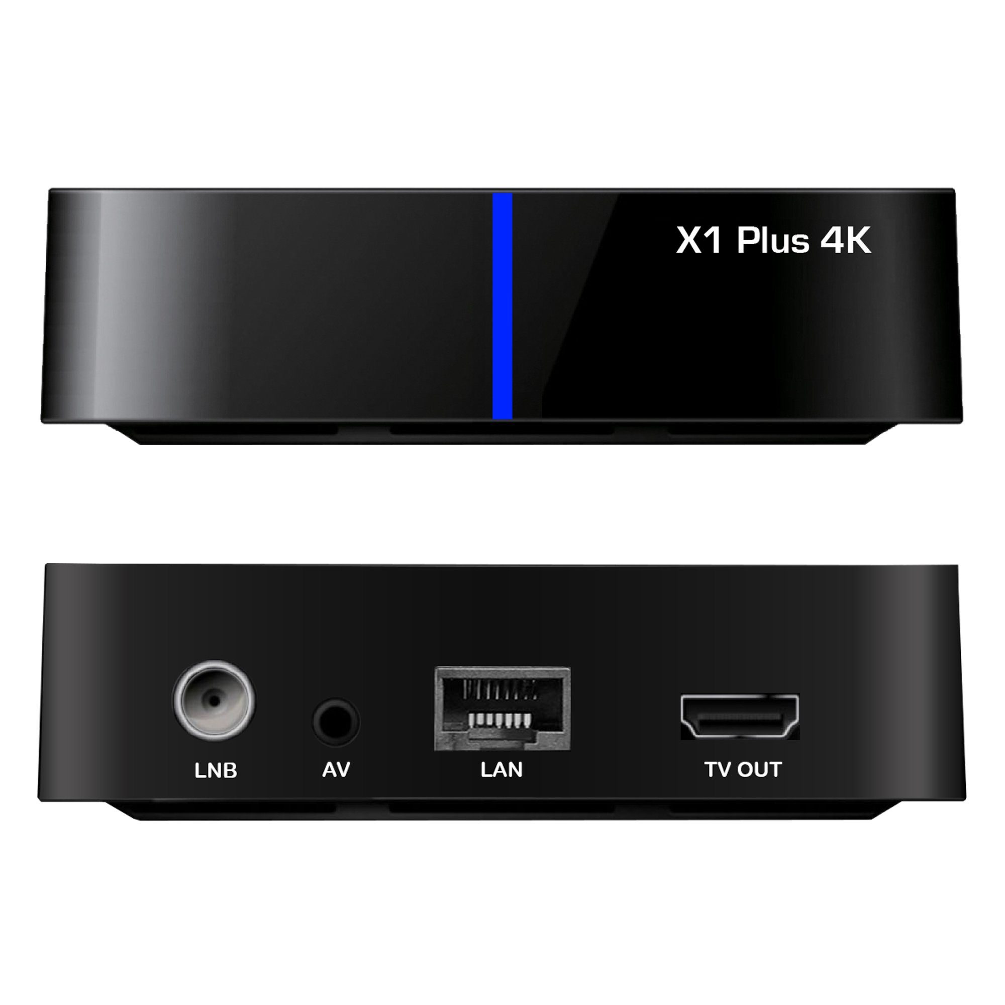 Plus 4K SAT-Receiver UHD Android 1x Tuner X1 Gigablue DVB-S2x IPTV/OTT