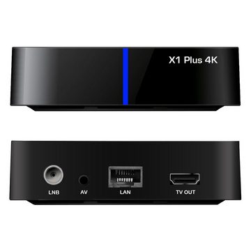 Gigablue UHD X1 Plus 4K Android IPTV/OTT 1x DVB-S2x Tuner SAT-Receiver