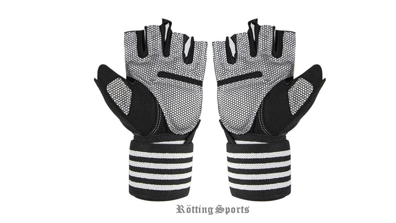 Rötting Design Trainingshandschuhe Rötting Handschuhe Sport Training Grau Sports Fitness - Fahrrad für