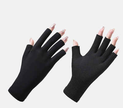 Coonoor Hitzeschutzhandschuhe Eisfaden Nagelhandschuhe UV-Schutz-Nagelhandschuhe