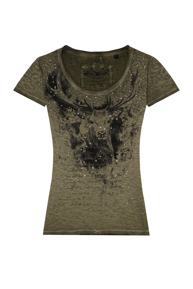 Hangowear T-Shirt T-Shirt Gismara - dunklegrün günstig online kaufen